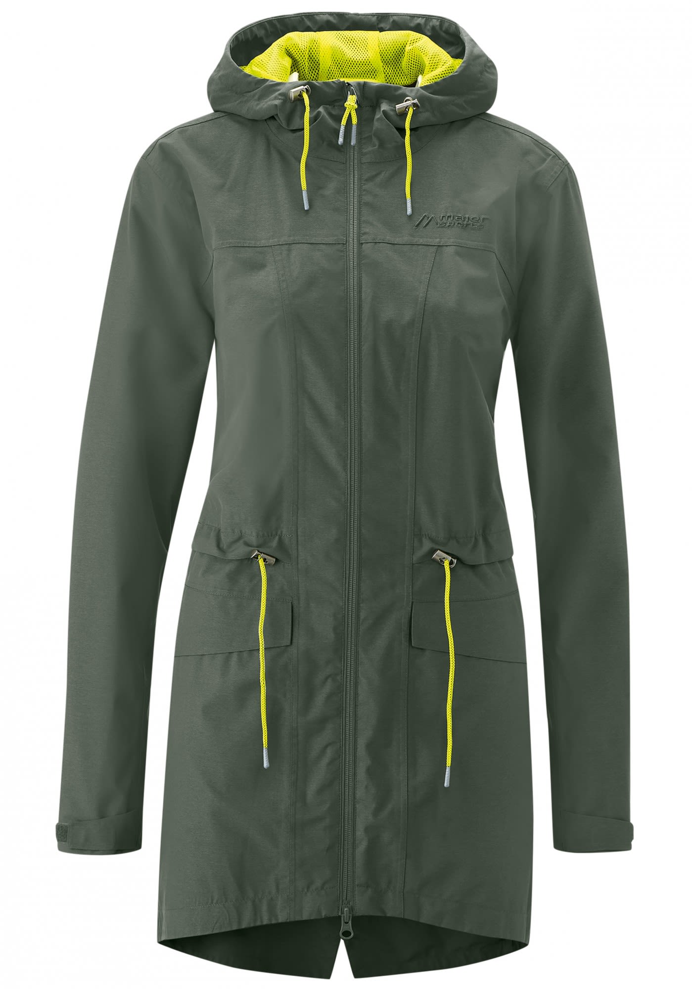 Maier Sports Ranja Coat 2-0 Grn- Female Freizeitmntel- Grsse 36 - Farbe Kombu Green