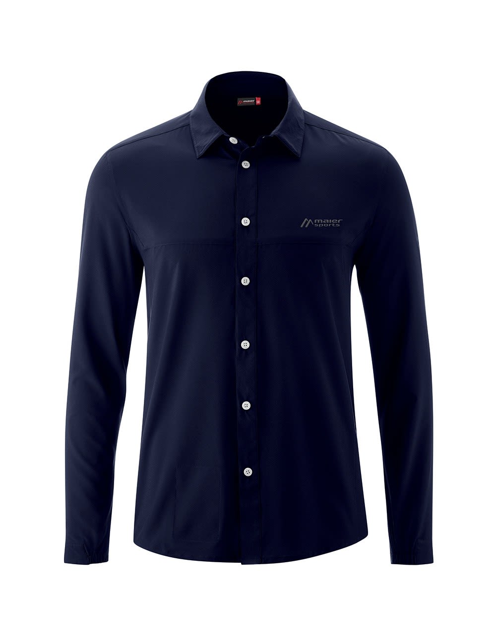 Maier Sports Sinnes Tec Blau- Male Hemden- Grsse 54 - Farbe Night Sky