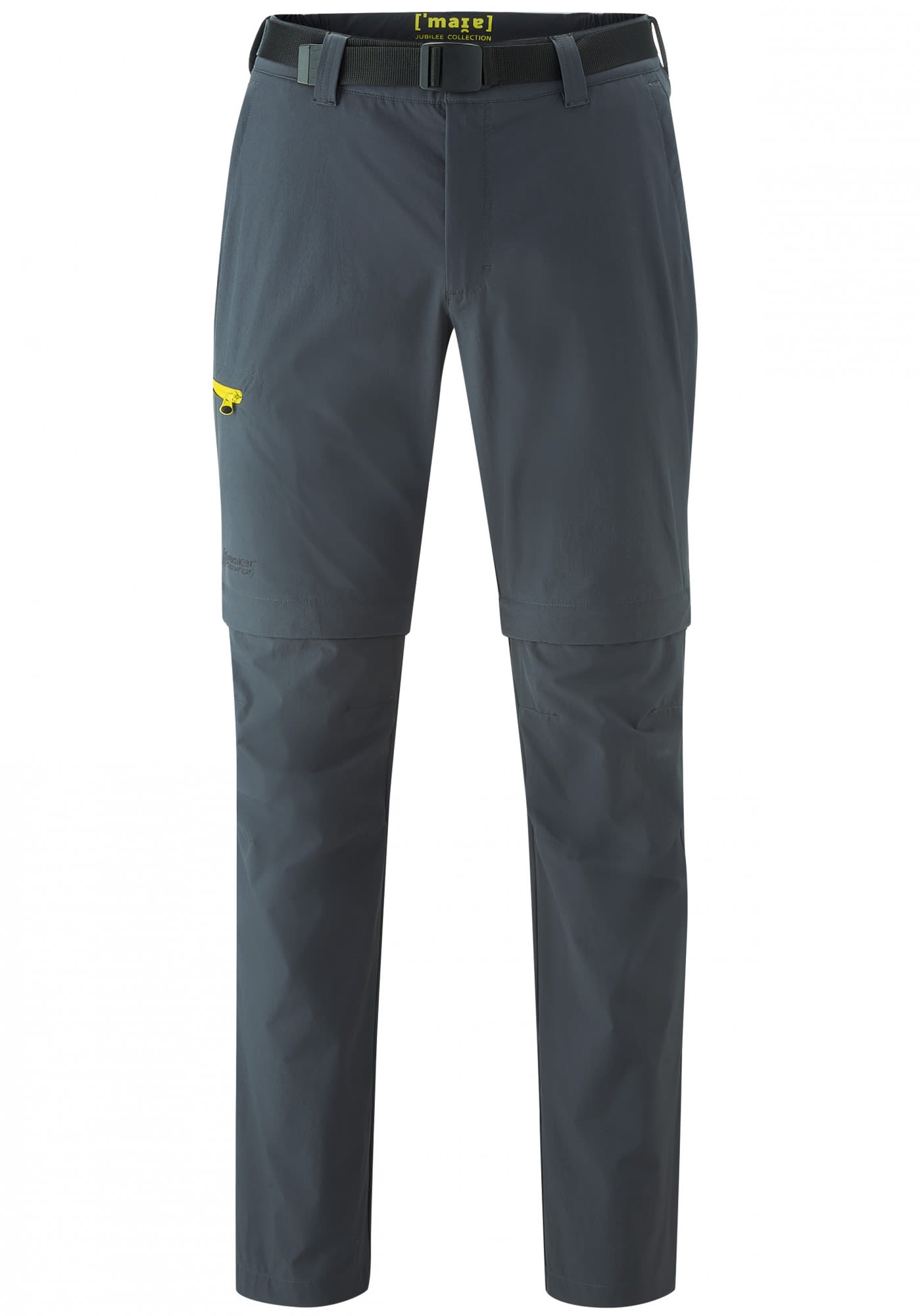 Maier Sports Tajo 15 Grau- Male Shorts- Grsse 25 - Farbe Graphite - Sulphur