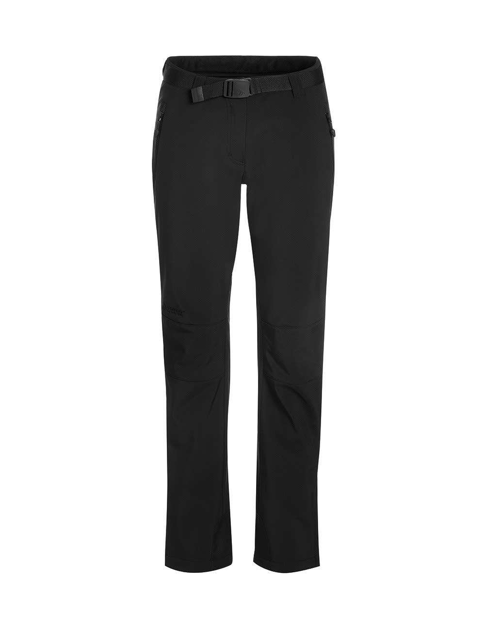 Maier Sports Tech Pants bergrsse Schwarz- Female Softshellhosen- Grsse 24 - Farbe Black