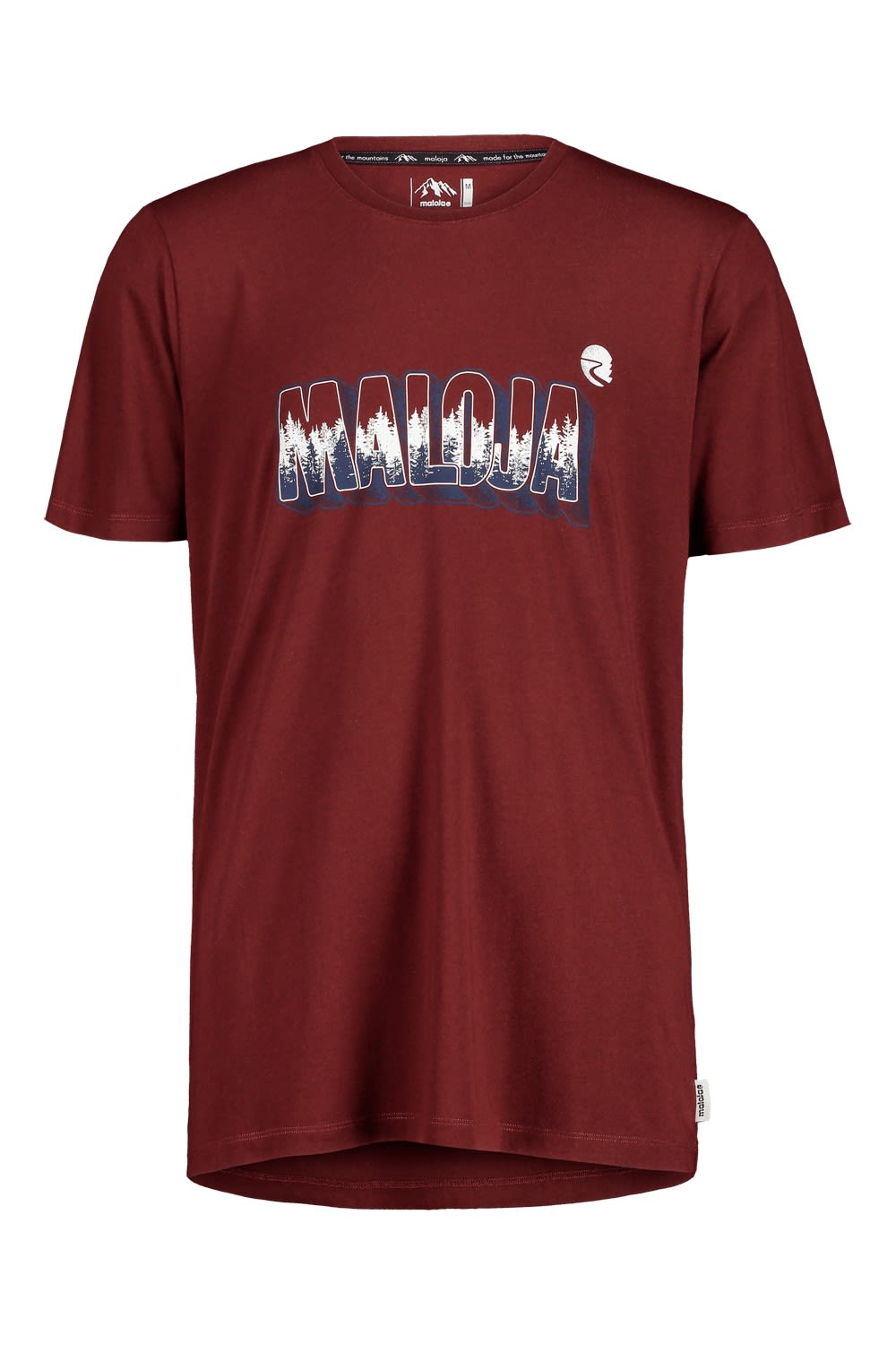 Maloja Alpensalamanderm- T-Shirt Rot- Male Kurzarm-Shirts- Grsse S - Farbe Squirrel