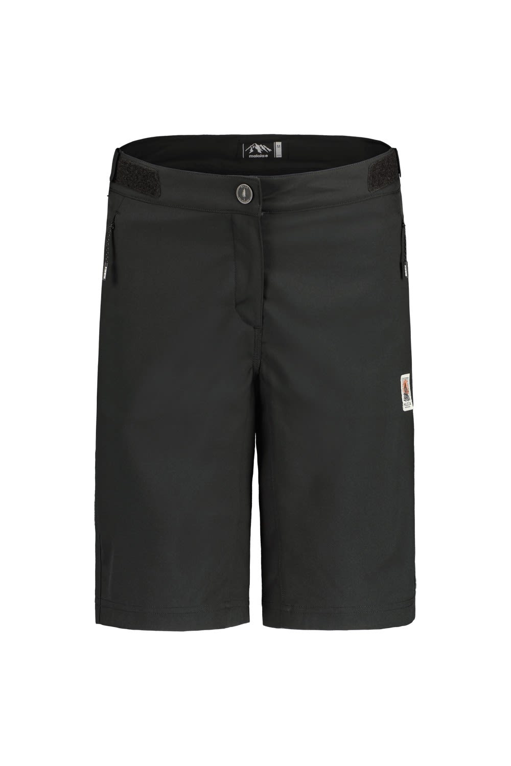 Maloja Azaleam- Shorts Schwarz- Female Fahrrad Shorts- Grsse S - Farbe Moonless