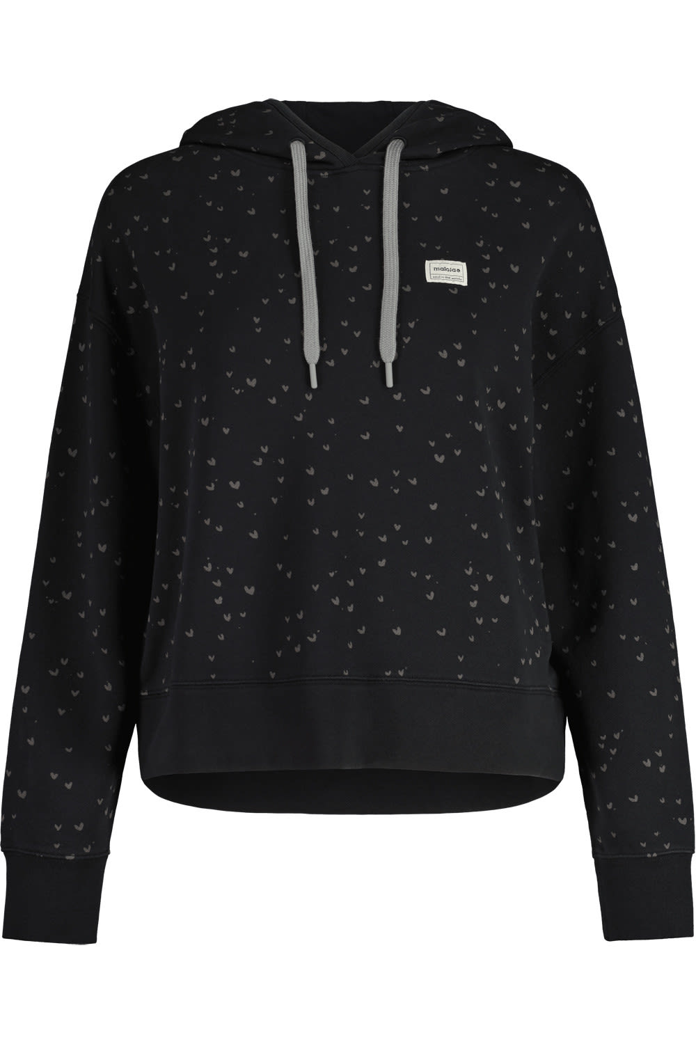 Maloja Cadinim- Hoody Schwarz- Female Hoodies- Grsse XS - Farbe Moonless Flying Hearts