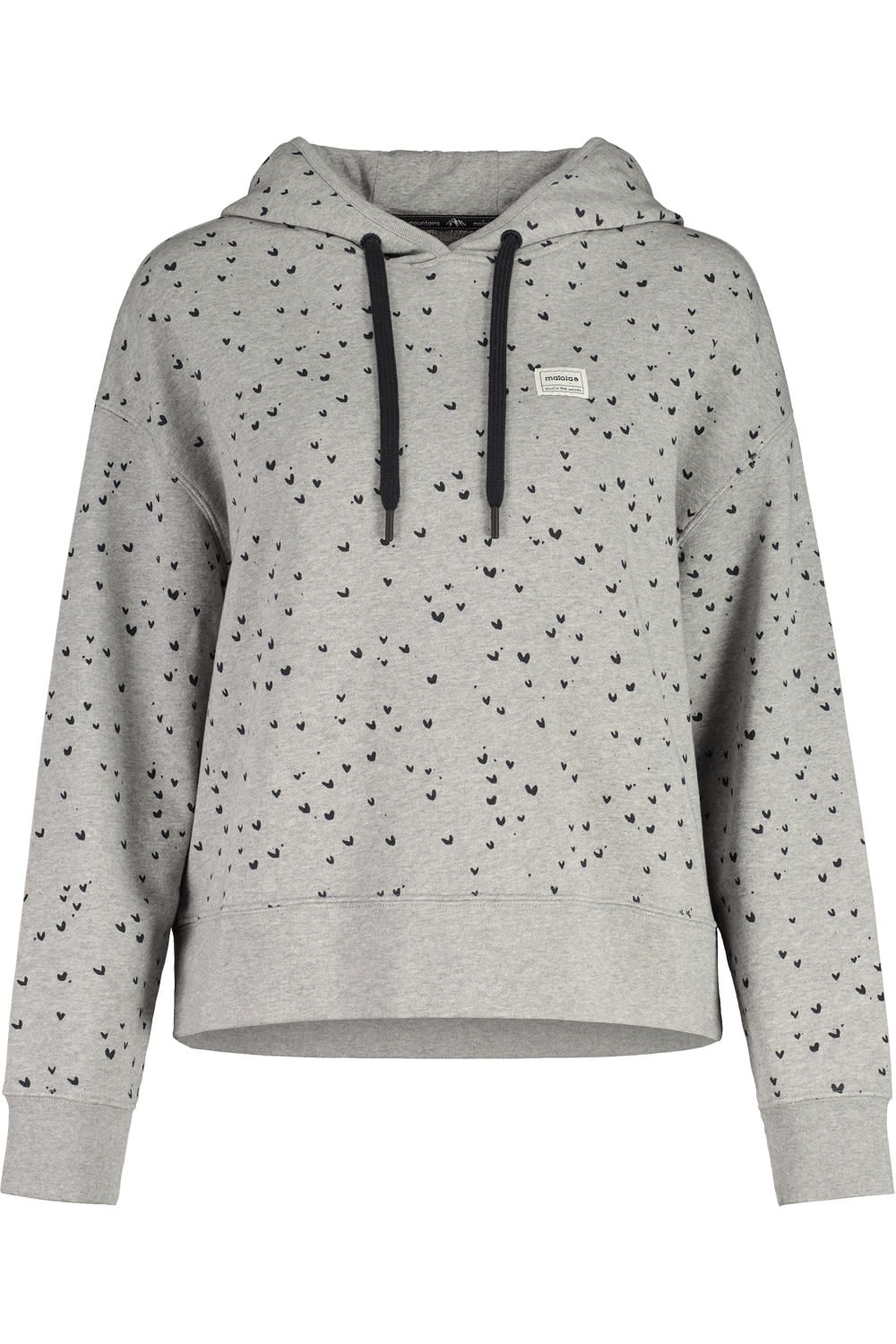Maloja Cadinim- Pullover (Vorgngermodell) Grau- Female Sweaters und Hoodies- Grsse L - Farbe Grey Melange Flying Hearts