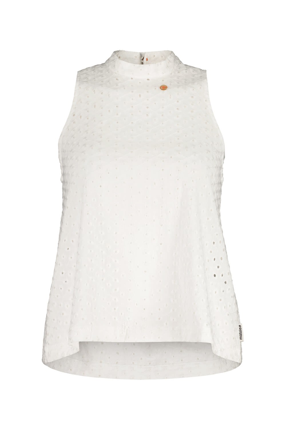 Maloja Caoriam- Top Weiss- Female Tops - rmellose Shirts- Grsse XS - Farbe Glacier Milk