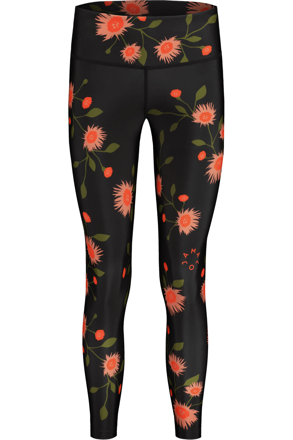 Maloja Cavarenam- Leggings Schwarz- Female Leggings und Tights- Grsse XS - Farbe Moonless Glowflower