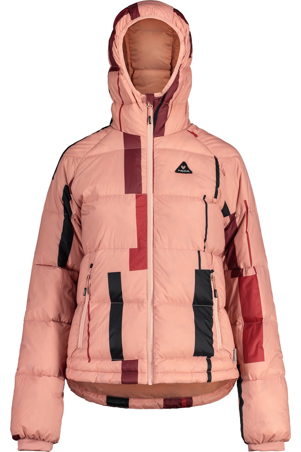 Maloja Champeschm- Jacke (Vorgngermodell) Pink- Female Daunen Freizeitjacken- Grsse XS - Farbe Lotus Stripe