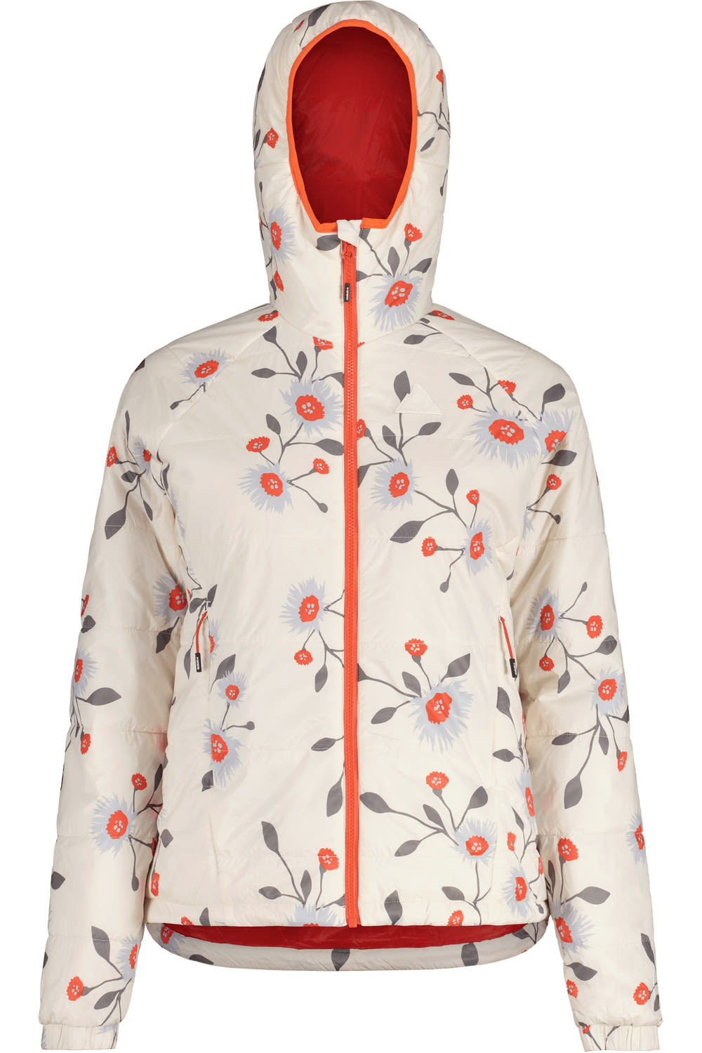 Maloja Chrysanthenumm- Jacke Weiss- Female PrimaLoft(R) Anoraks- Grsse XS - Farbe Glacier Milk Glowflower