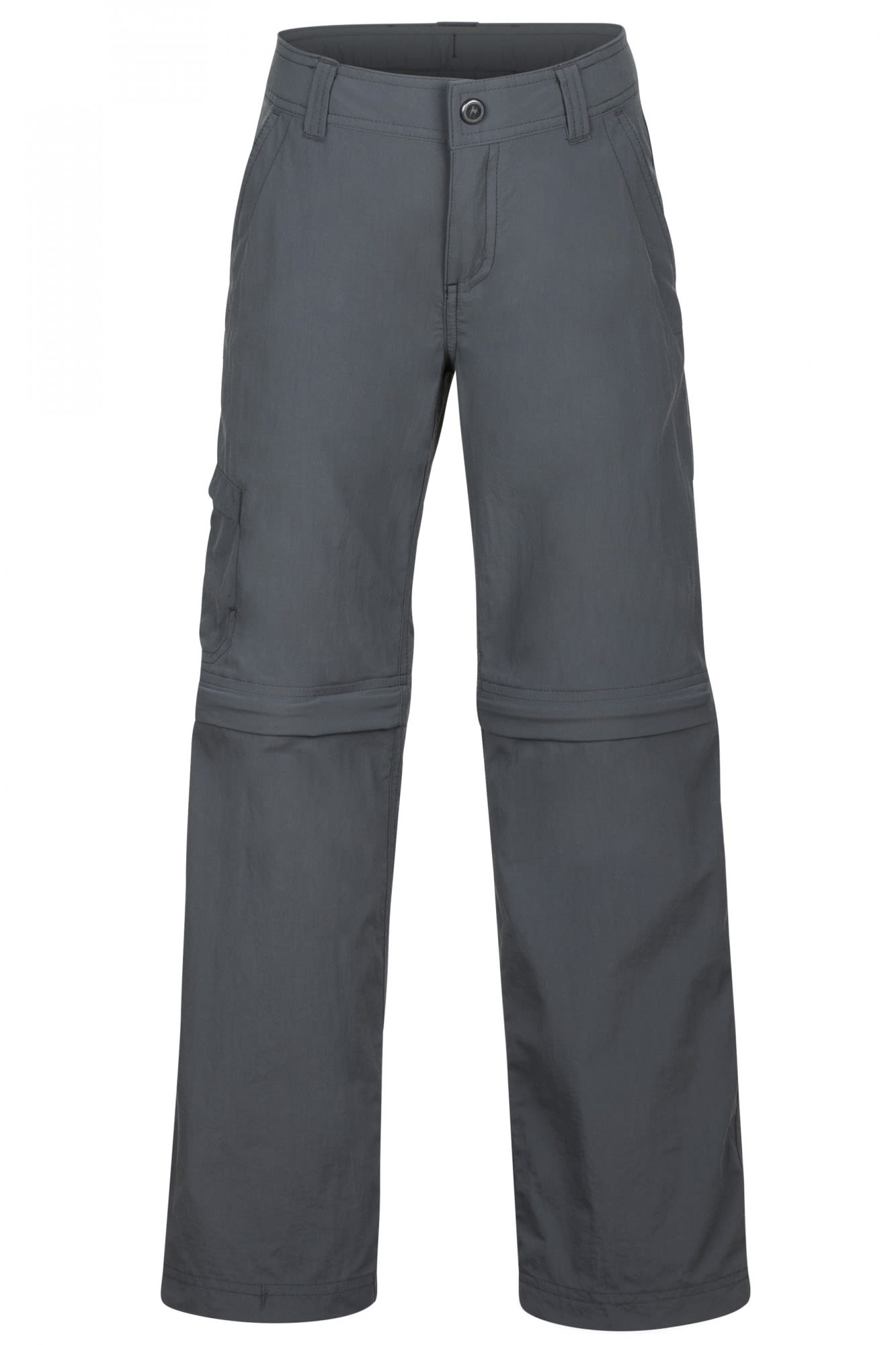 Marmot Boys Cruz Convertible Pant Grau- Male Shorts- Grsse S - Farbe Slate Grey