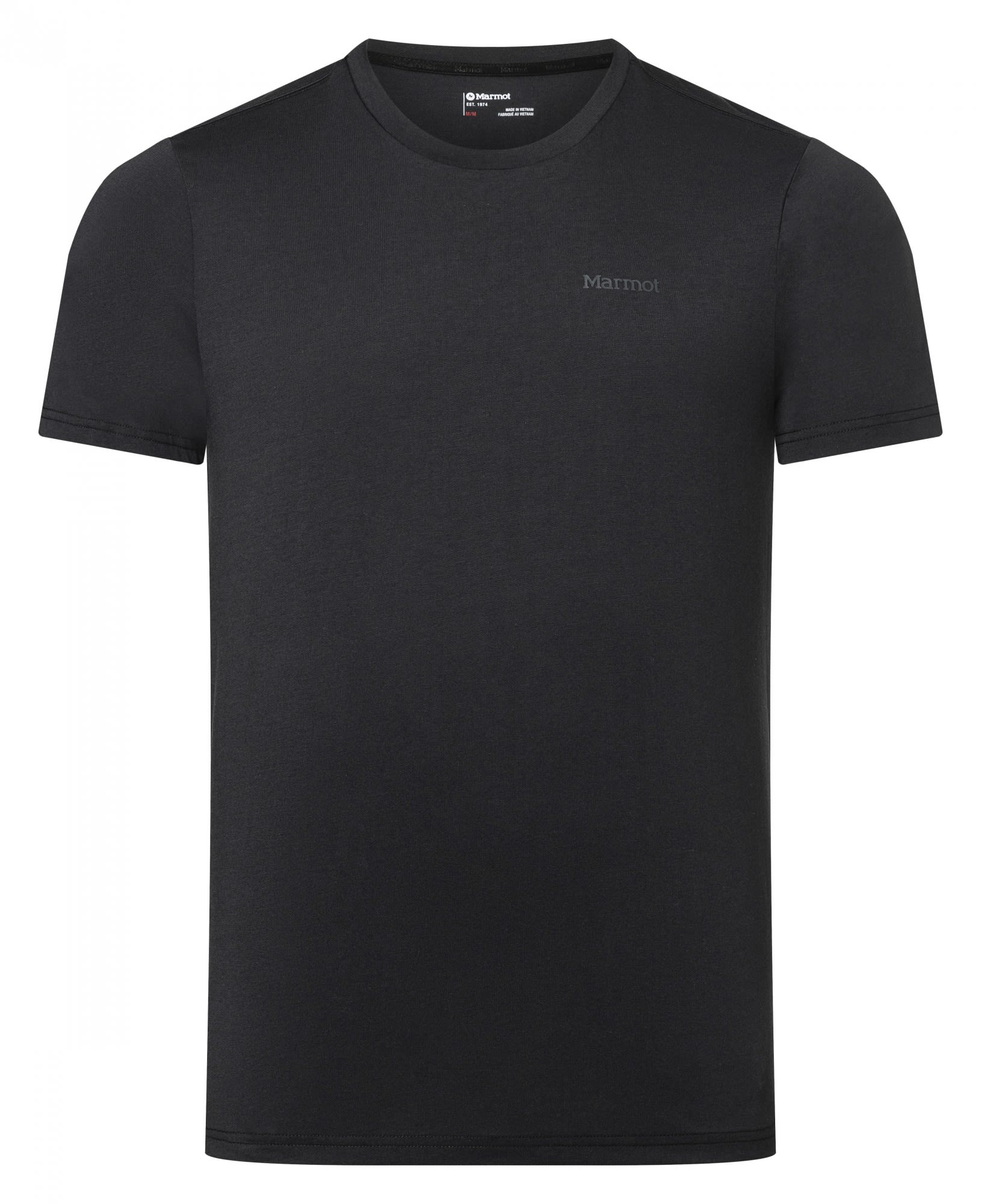 Marmot Crossover Short-Sleeve Schwarz- Male Kurzarm-Shirts- Grsse S - Farbe Black unter Marmot