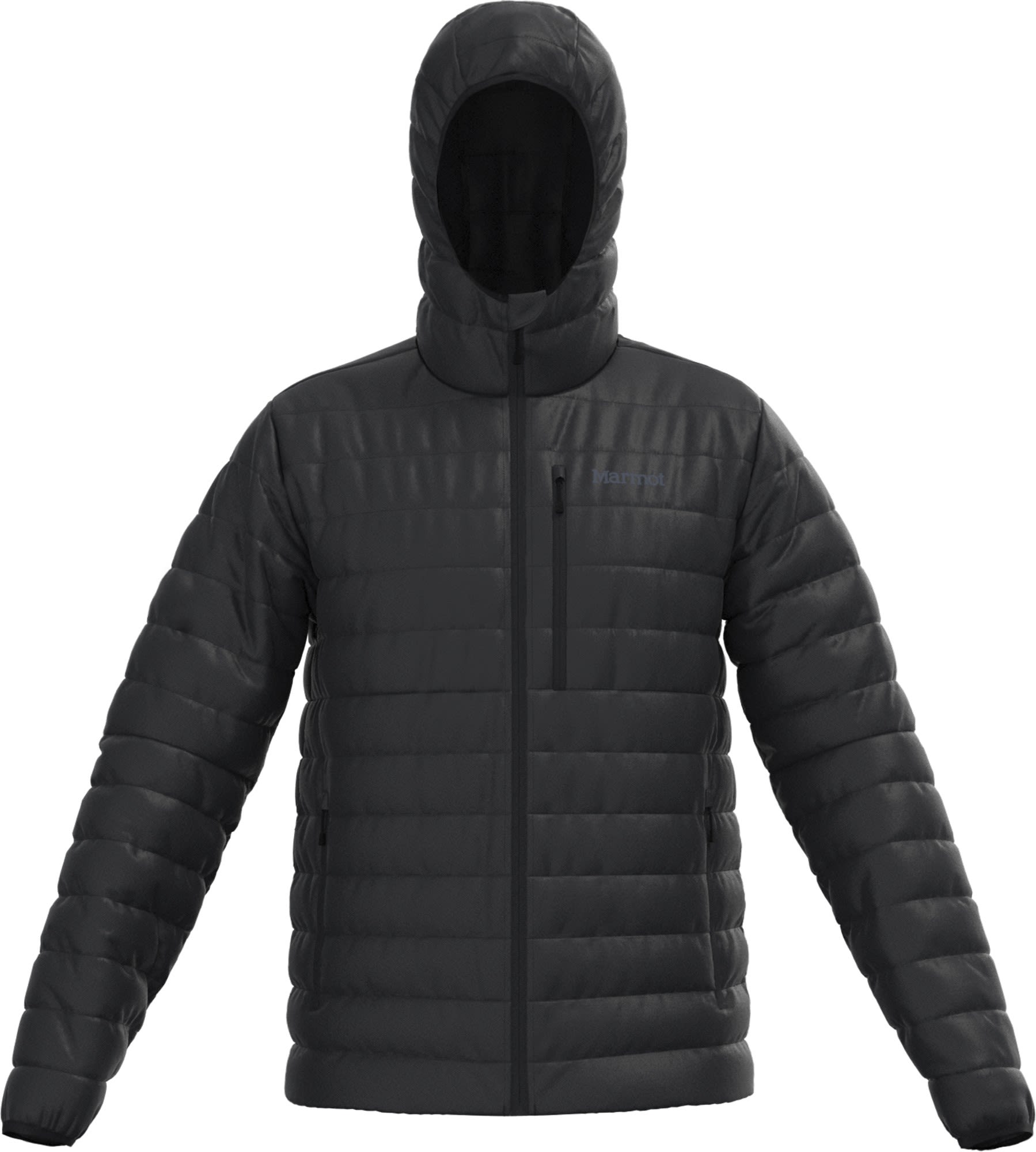 Marmot Highlander Hoody Schwarz- Male Daunen Ponchos und Capes- Grsse L - Farbe Black unter Marmot