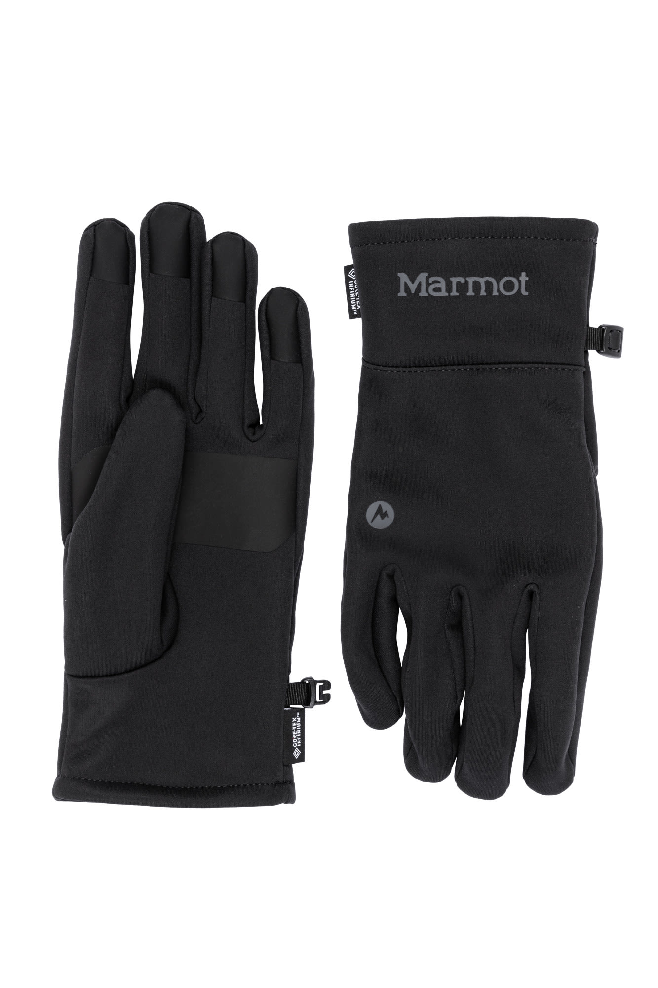 Marmot Infinium Windstopper Softshell Glove Schwarz- Gore-Tex(R) Fingerhandschuhe- Grsse XS - Farbe Black