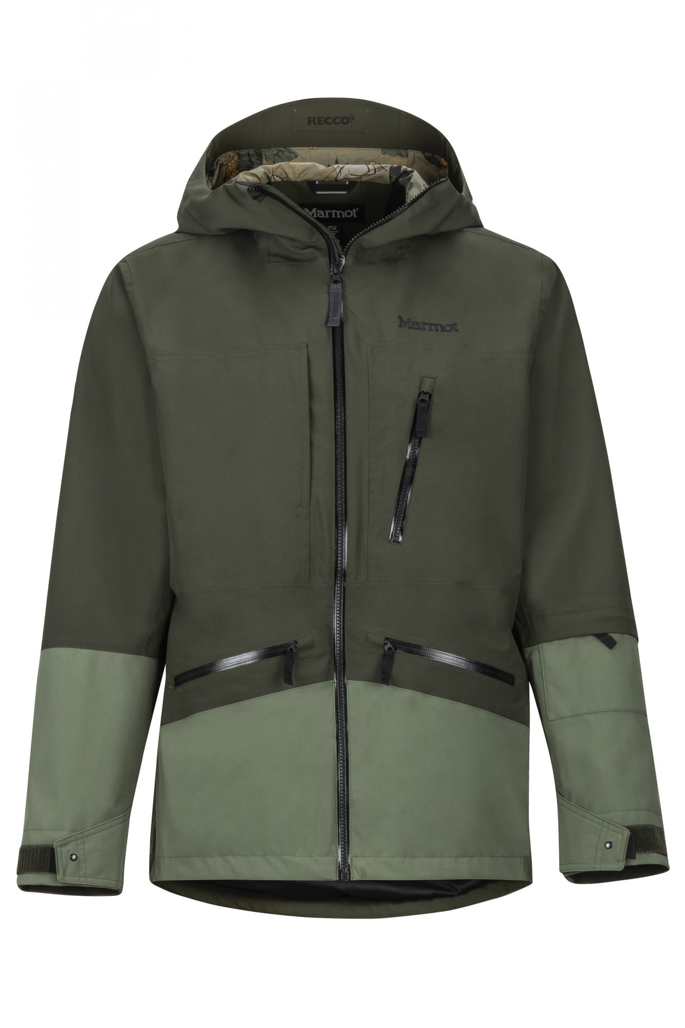 Marmot Moment Jacket Colorblock - Grn- Male Windbreaker- Grsse XL - Farbe Rosin Green - Crocodile