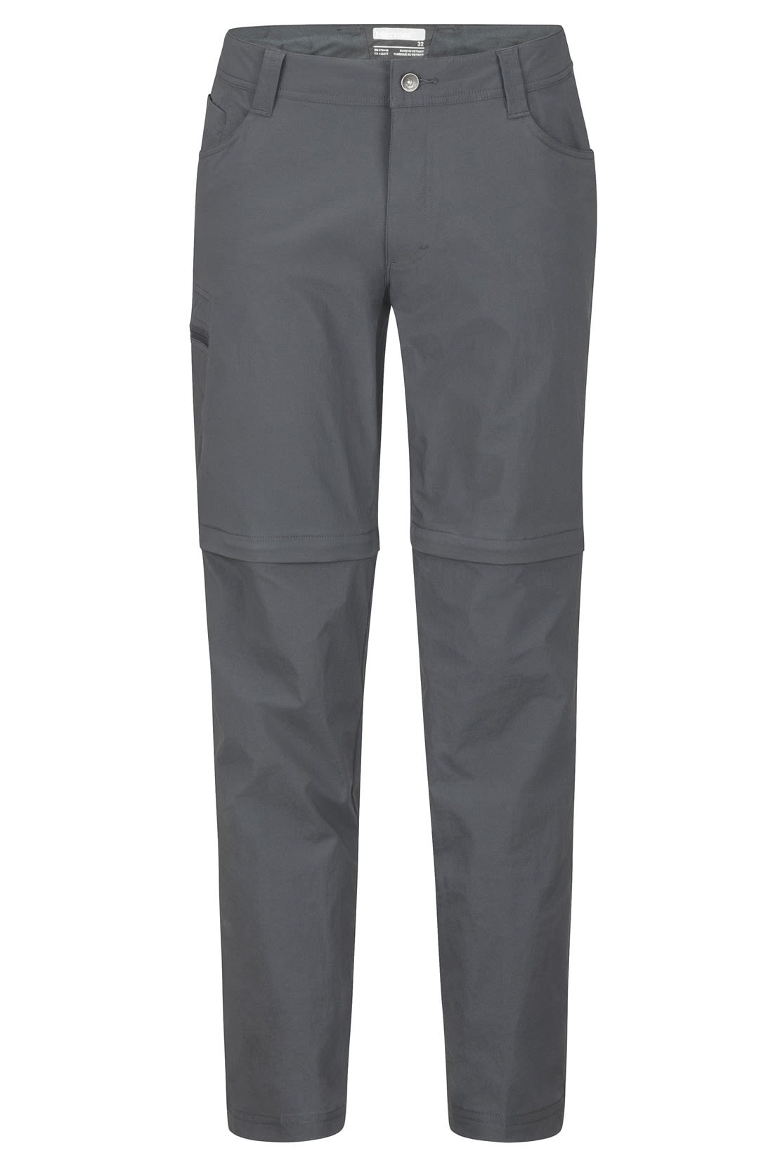 Marmot Transcend Convertible Pant Grau- Male Softshellhosen- Grsse 28 - Farbe Slate Grey