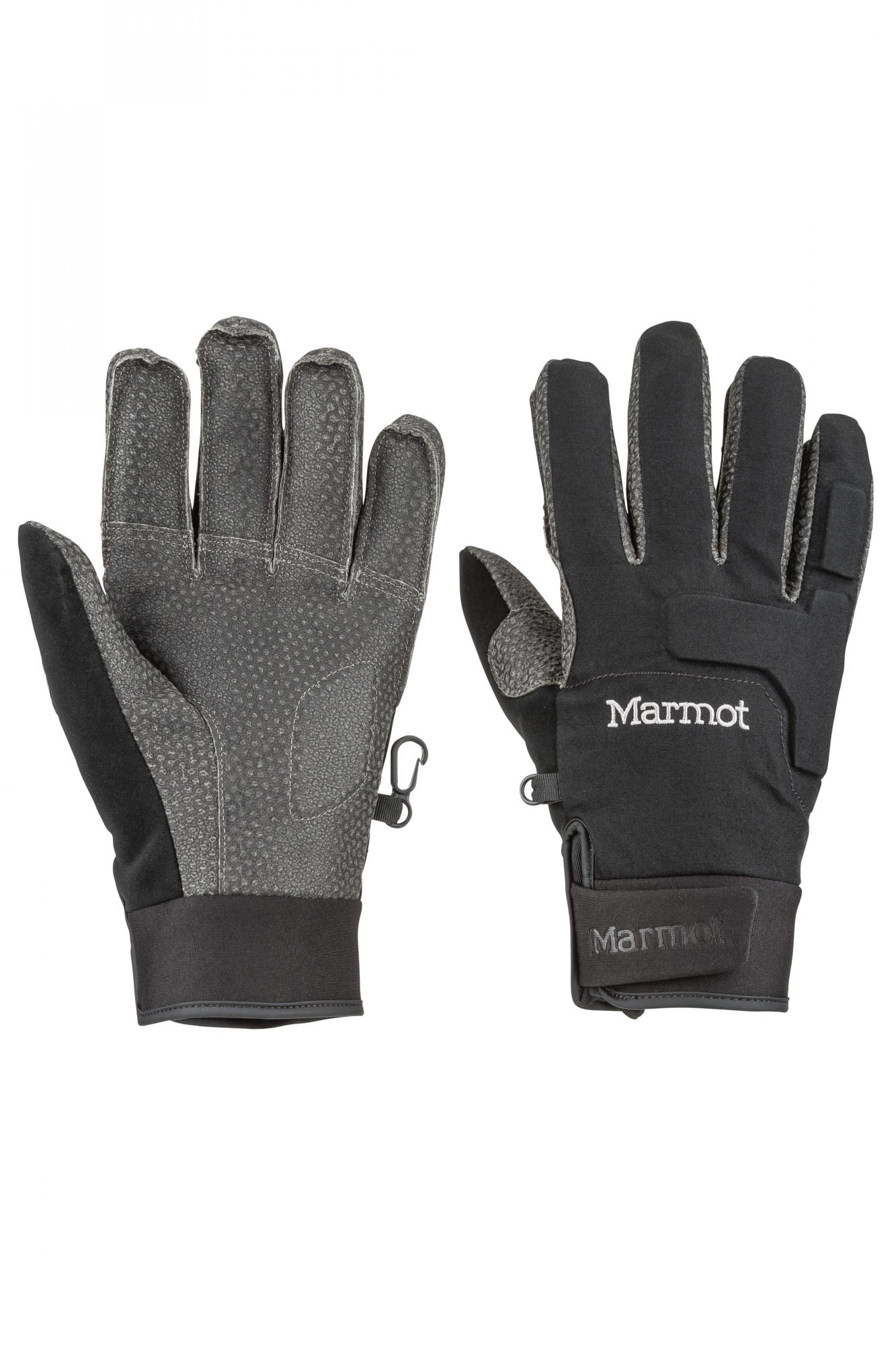 Marmot XT Glove Grau - Schwarz- Male Fingerhandschuhe- Grsse XS - Farbe Black