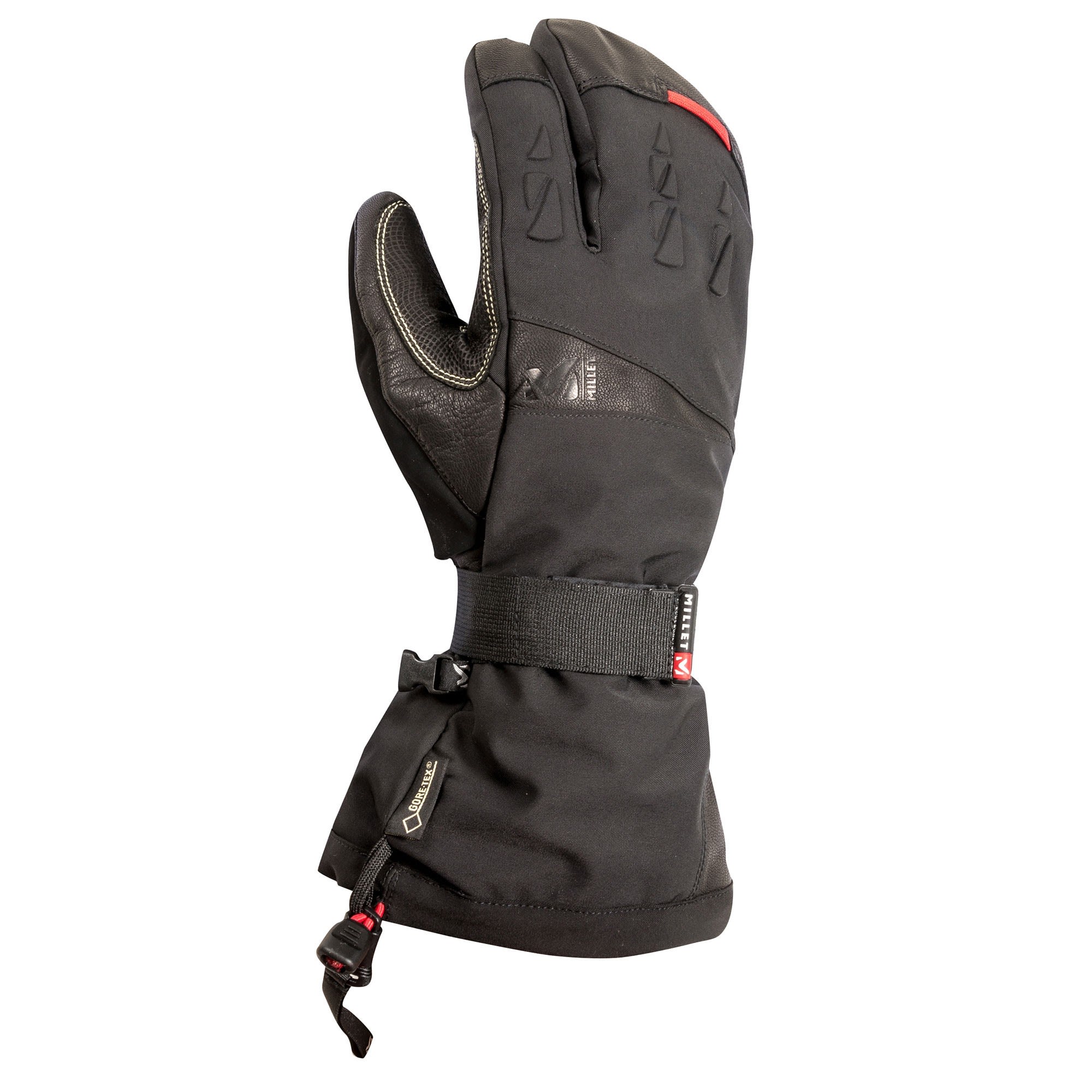 Millet Expert 3 Fingers Gtx(R)(R) Glove Schwarz- Gore-Tex(R) Fingerhandschuhe- Grsse XL - Farbe Black - Noir