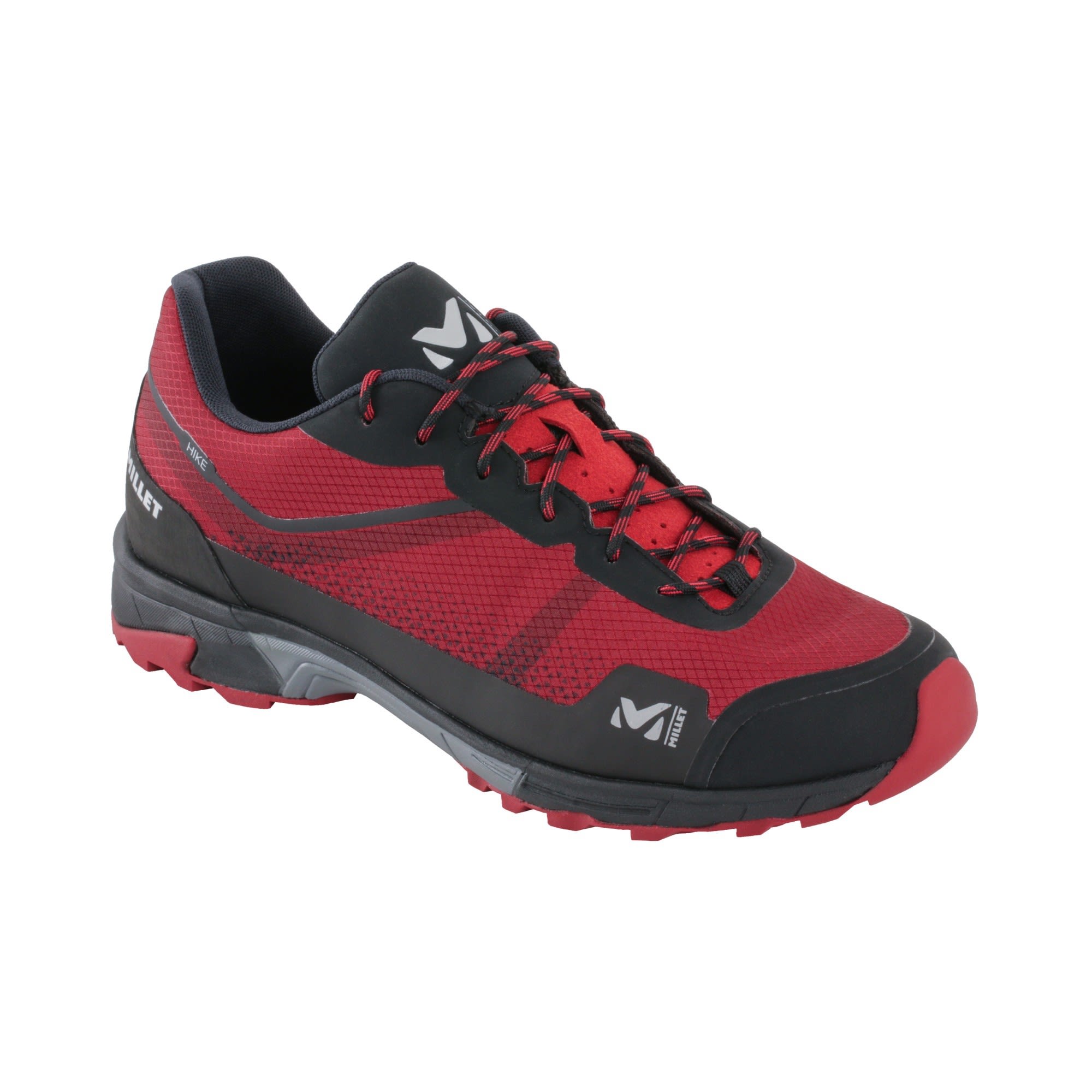 Millet Hike Rot- Male Hiking- und Approach-Schuhe- Grsse EU 45 1-3 - Farbe Red - Rouge