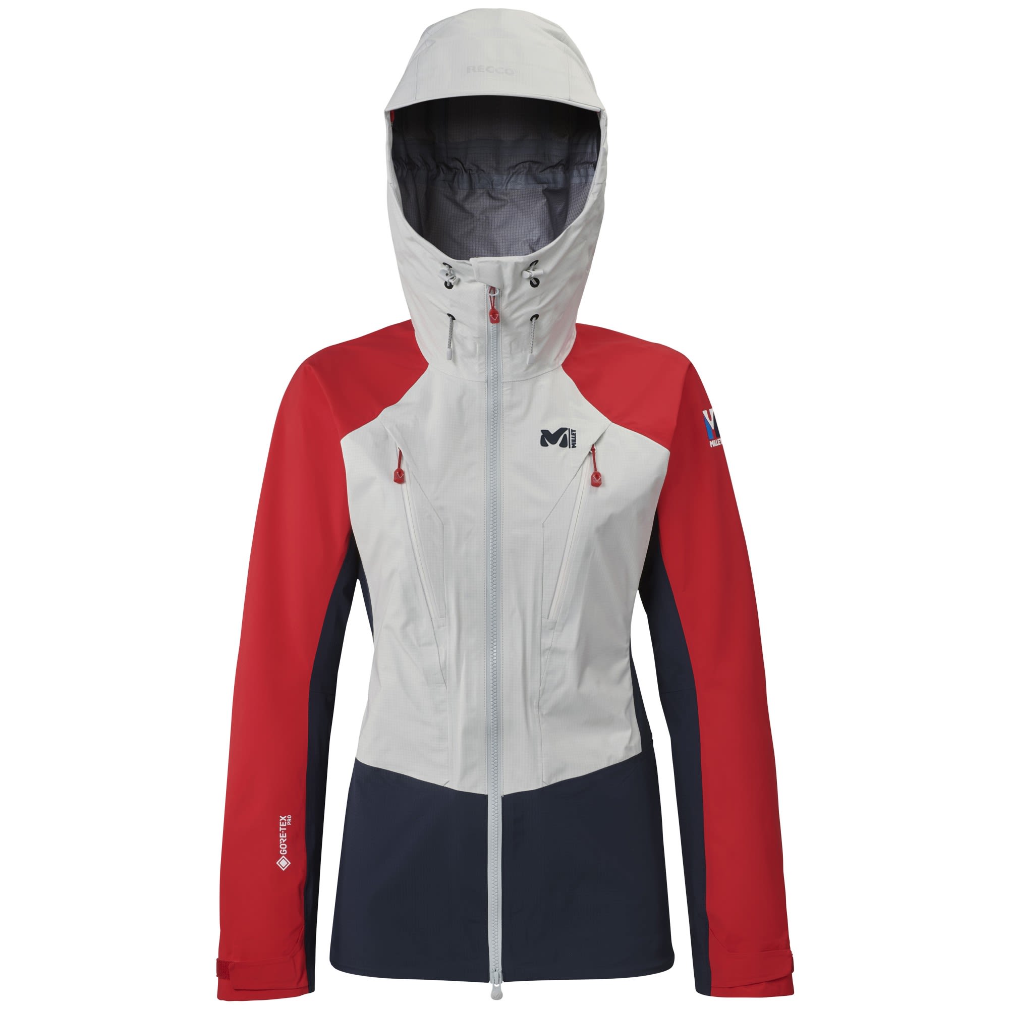 Millet Trilogy V Icon Gtx(R)(R) Pro Jacket Colorblock - Rot- Female Gore-Tex(R) Windbreaker- Grsse S - Farbe Saphir - Rouge