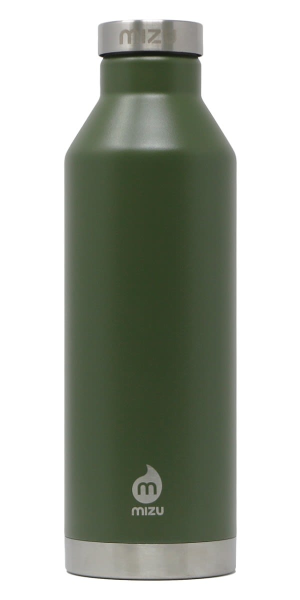 Mizu V8 Bottle Grn- Becher und Trinkflaschen- Grsse 800 ml - Farbe Army Green