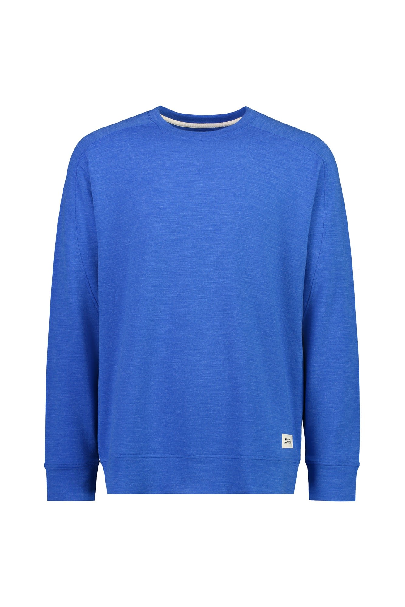 Mons Royale Covert Lite Crew Blau- Male Merino Freizeitpullover- Grsse S - Farbe Rebel Blue