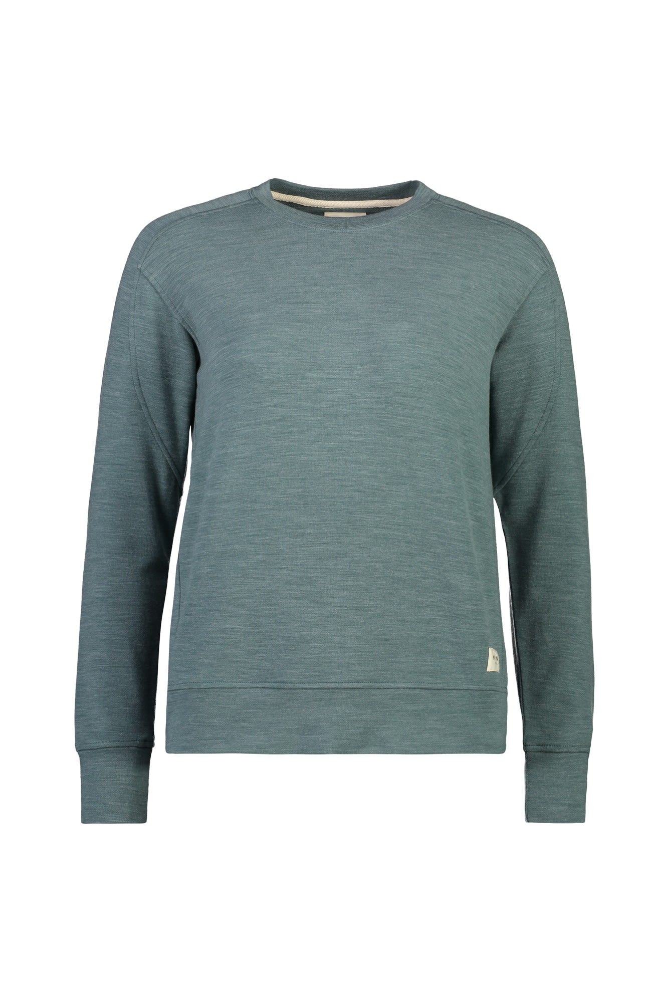 Mons Royale Covert Lite Crew Grn- Female Merino Freizeitpullover- Grsse S - Farbe Burnt Sage