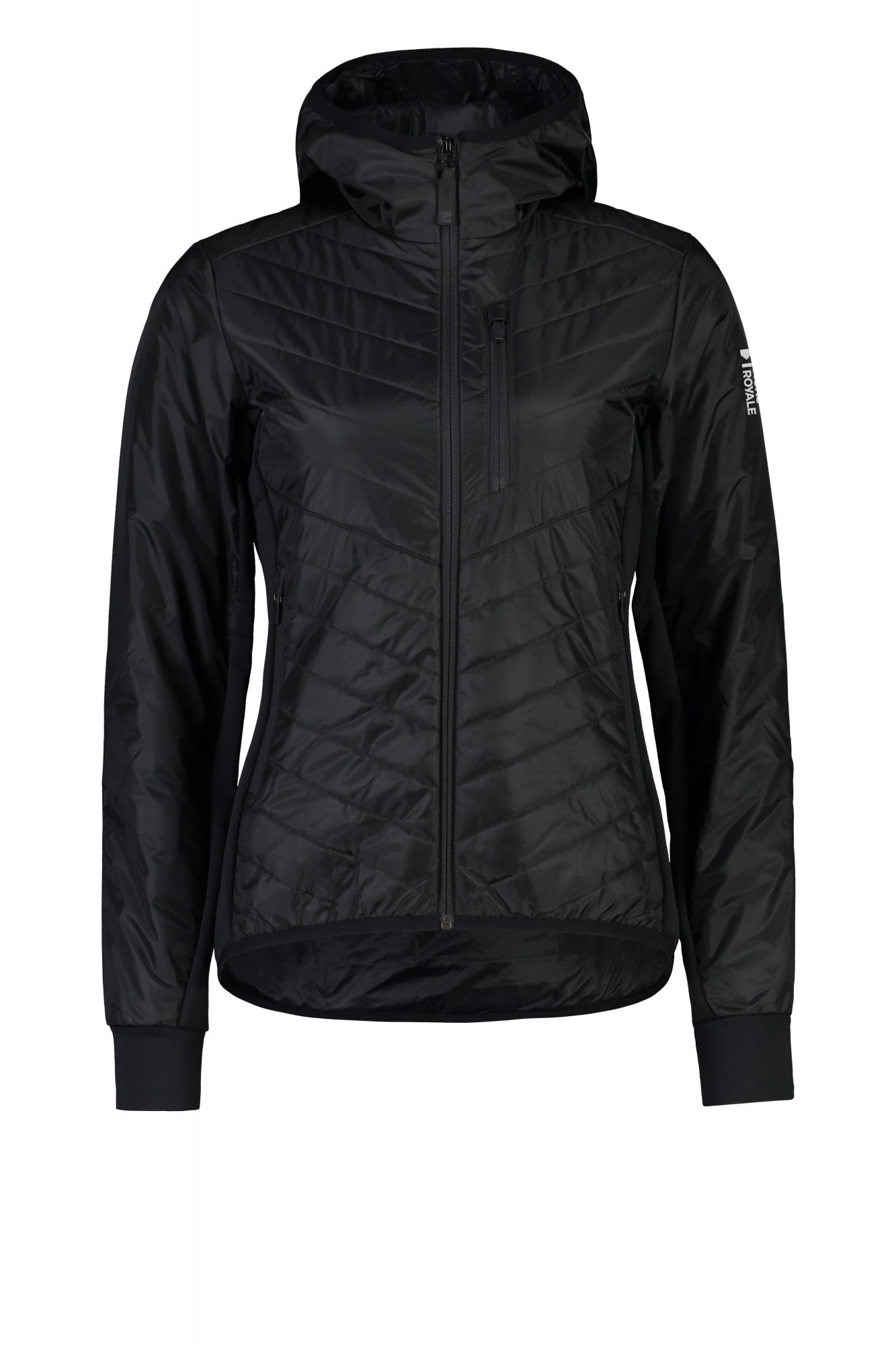 Mons Royale Neve Wool Insulation Hood Schwarz- Female Merino Isolationsjacken- Grsse XS - Farbe Black
