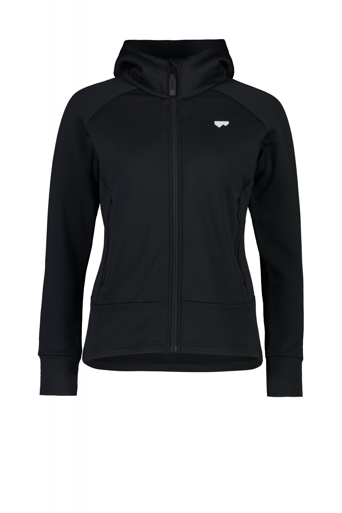 Mons Royale Nevis Merino Fleece Hood (Vorgngermodell) Schwarz- Female Merino Anoraks- Grsse XS - Farbe Black