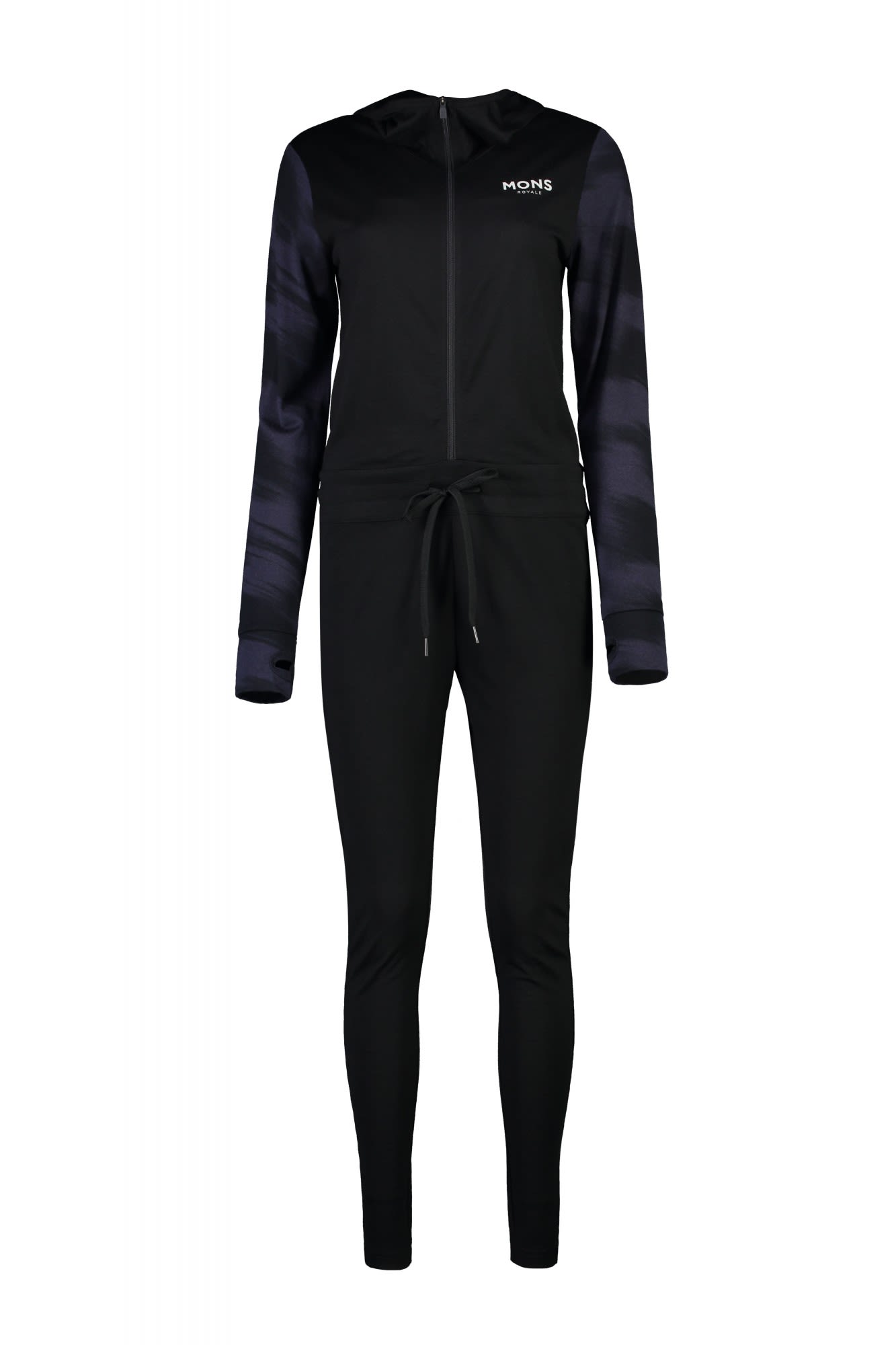 Mons Royale THE Monsie Schwarz- Female Merino Kurzarm-Shirts und Tops- Grsse XS - Farbe Black - Motion 9