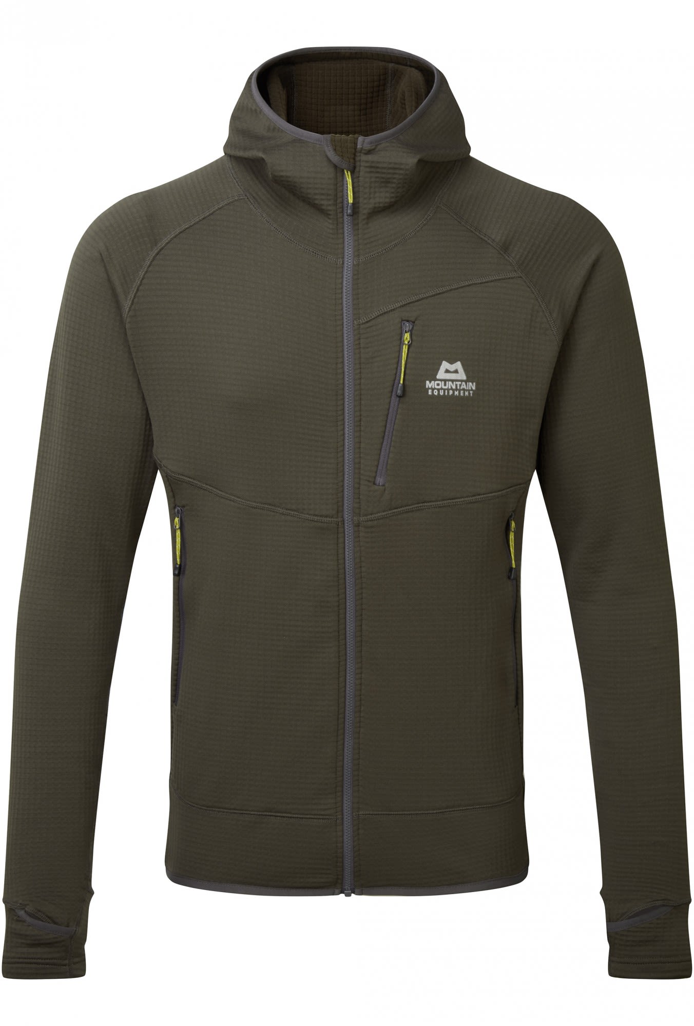 Mountain Equipment Eclipse Hooded Jacket Grau- Male Isolationsjacken- Grsse S - Farbe Anvil Grey