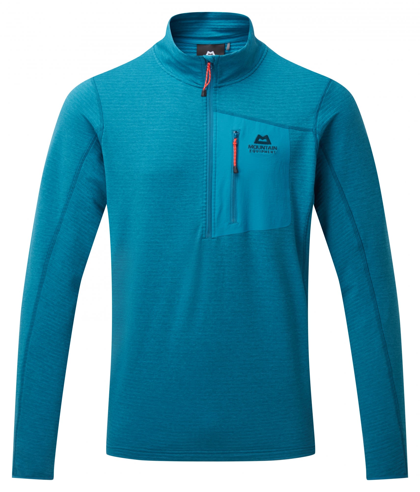 Mountain Equipment Lumiko Zip-T Blau- Male Langarm-Shirts- Grsse S - Farbe Alto Blue