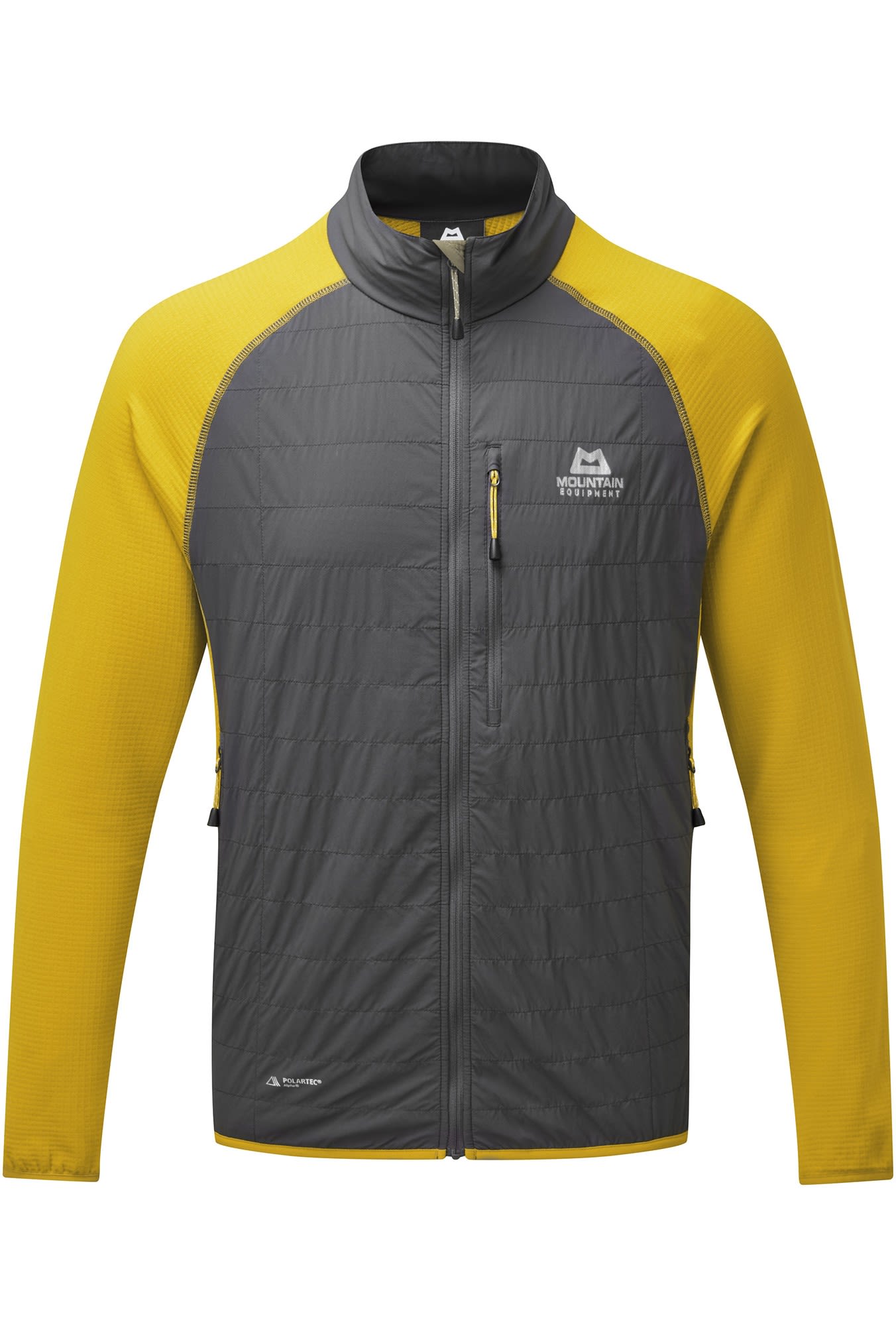 Mountain Equipment Switch Jacket Colorblock- Male Polartec(R) Winterjacken- Grsse S - Farbe Anvil Grey - Acid