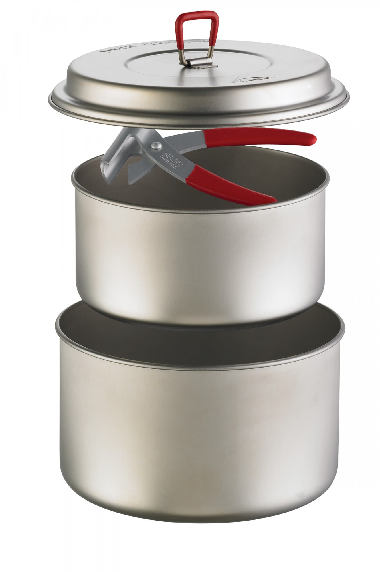 MSR Titan 2 Pot Set Grau- Geschirr und Besteck- Grsse One Size - Farbe Silver unter MSR