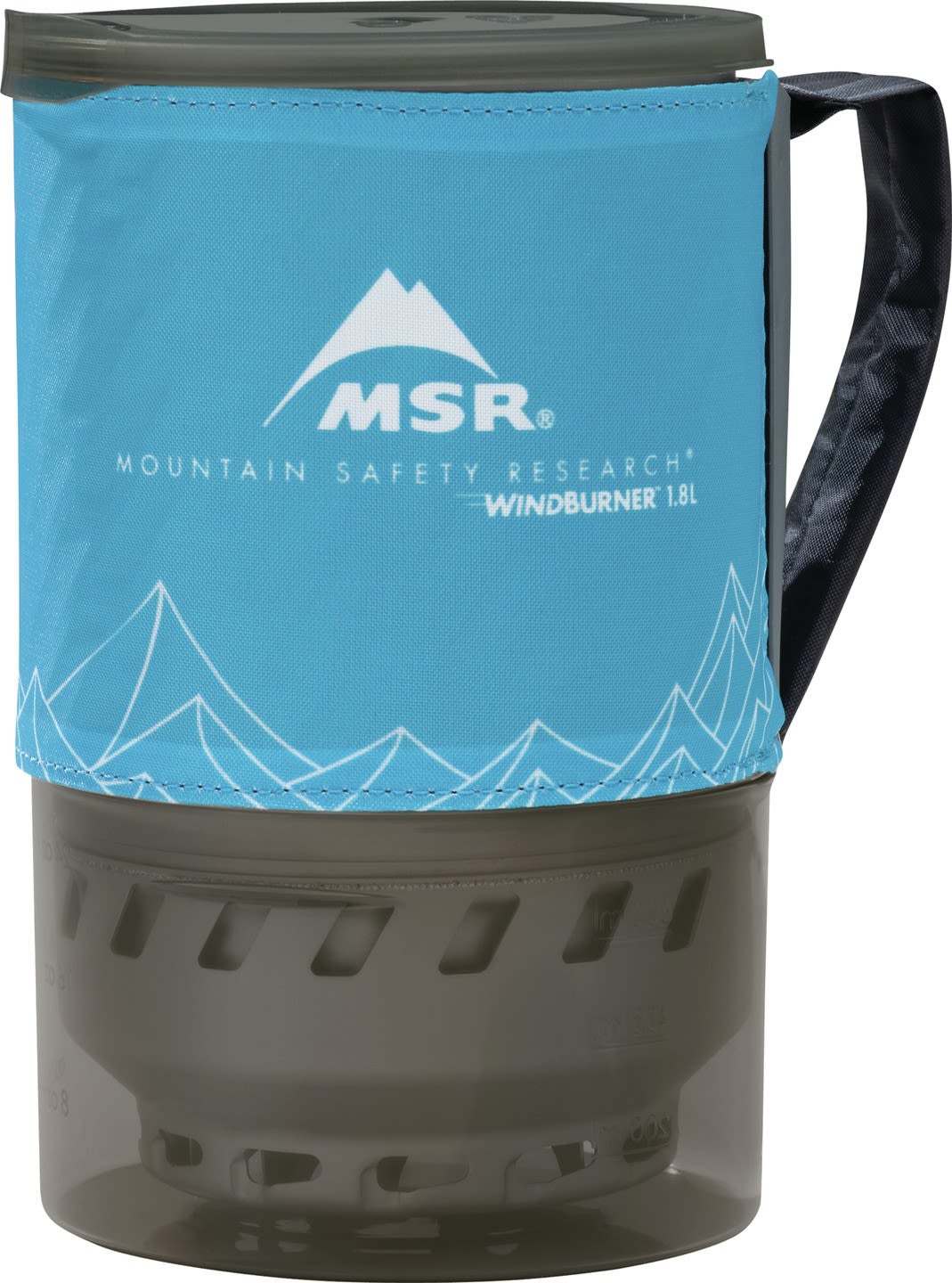 MSR Windburner 1-8L Accessory Pot Blau- Kocher-Zubehr- Grsse 1-8l - Farbe Blue unter MSR