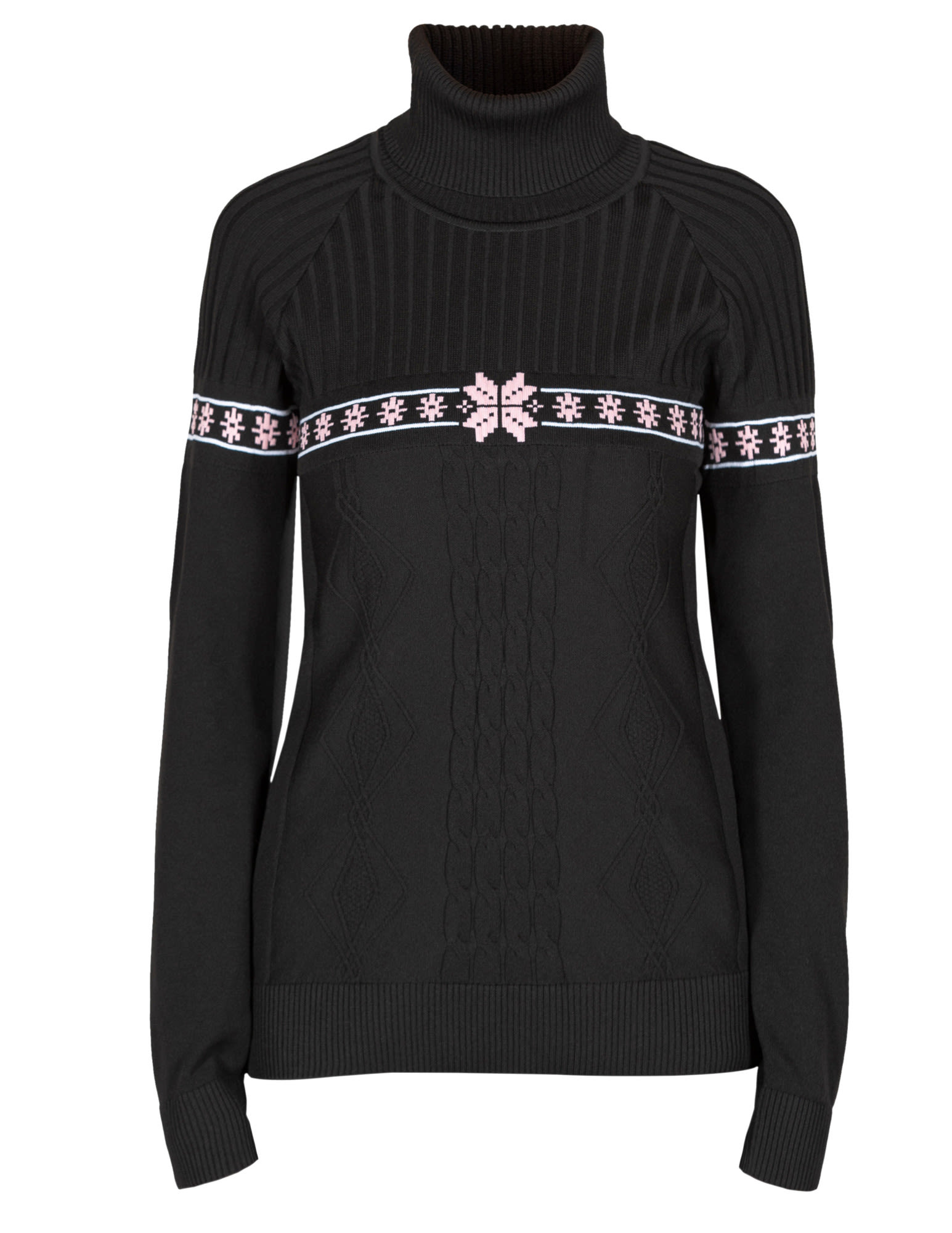 Newland Asami Schwarz- Female Pullover- Grsse S - Farbe Black - Powder Pink