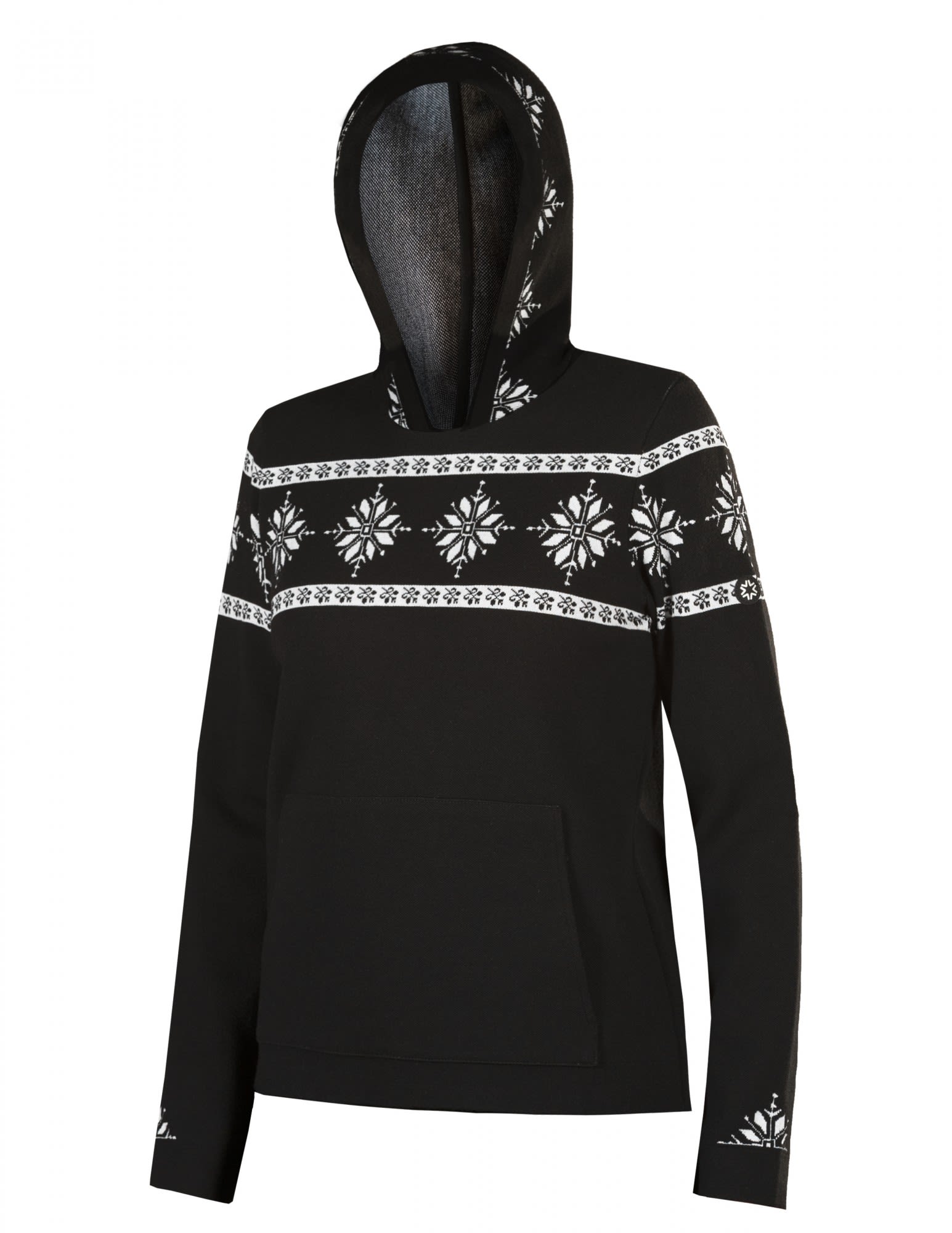 Newland Chuy Schwarz- Female Merino Sweaters und Hoodies- Grsse M - Farbe Black - White