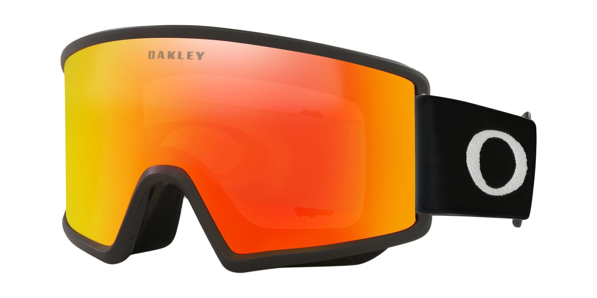 Oakley Target Line S II Schwarz- Skibrillen- Grsse One Size - Farbe Matte Black - Fire Iridium unter Oakley