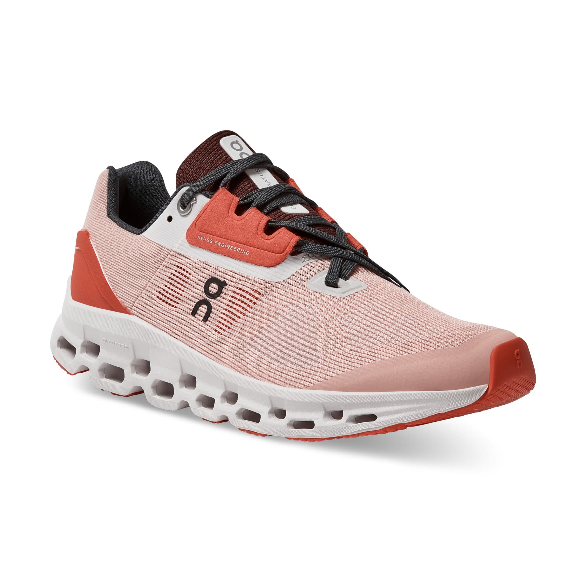 On Running Cloudstratus Rot- Female Trailrunning- und Laufschuhe- Grsse EU 37 - Farbe Rose - Red unter On Running