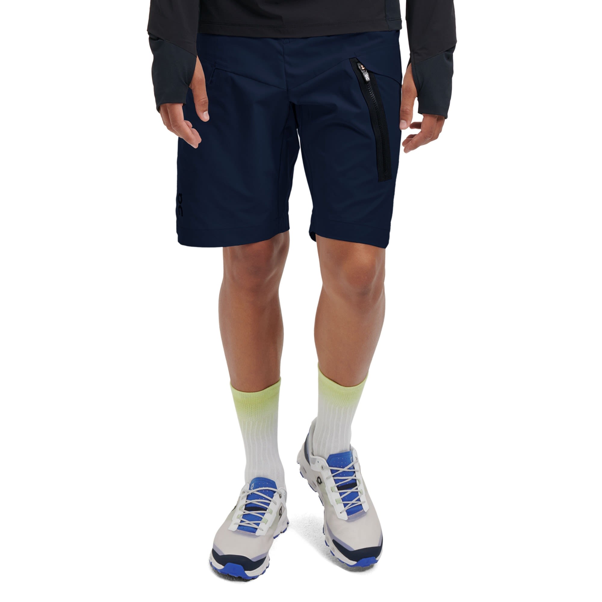 On Running Explorer Shorts Blau- Male Shorts- Grsse S - Farbe Navy