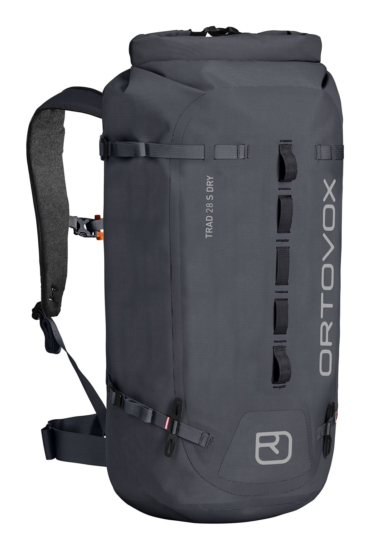 Ortovox Trad 28 S Dry Schwarz- Kletterruckscke und Seilscke- Grsse 28l - Farbe Black Steel