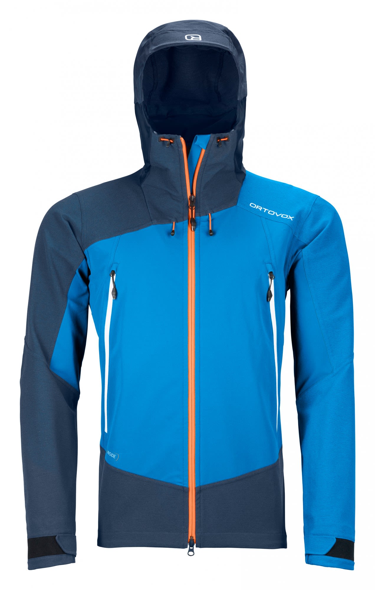 Ortovox Westalpen Softshell Jacket Colorblock - Blau- Male Merino Jacken- Grsse S - Farbe Safety Blue