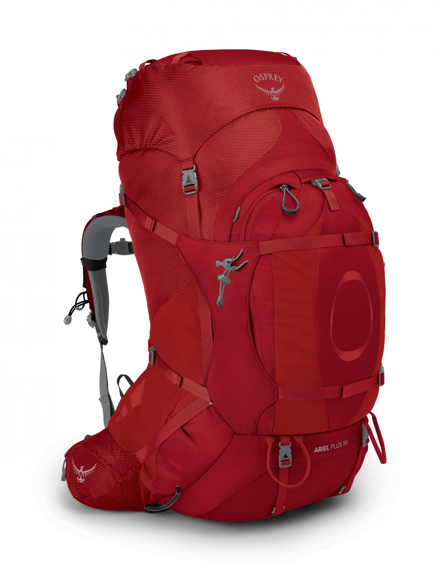 Osprey Ariel Plus 85 Rot- Female Alpin- und Trekkingruckscke- Grsse Xs-S - Farbe Carnelian Red