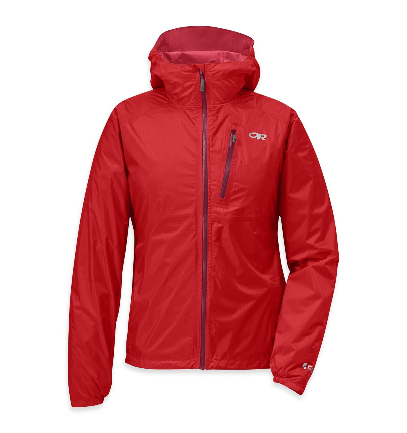 Outdoor Research Helium II Jacket Rot- Female Anoraks- Grsse XS - Farbe Teaberry