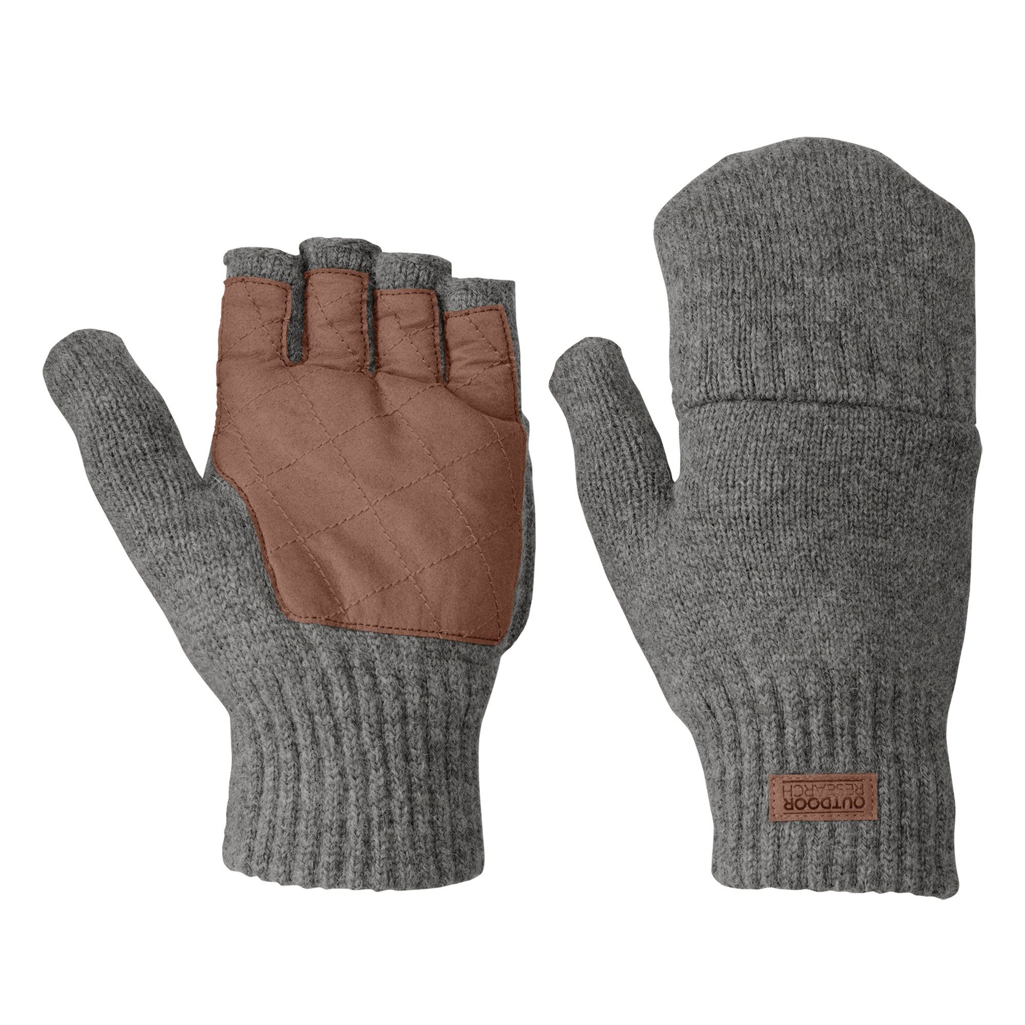 Outdoor Research Lost Coast Mitts Grau- Male Fausthandschuhe- Grsse S - Farbe Pewter