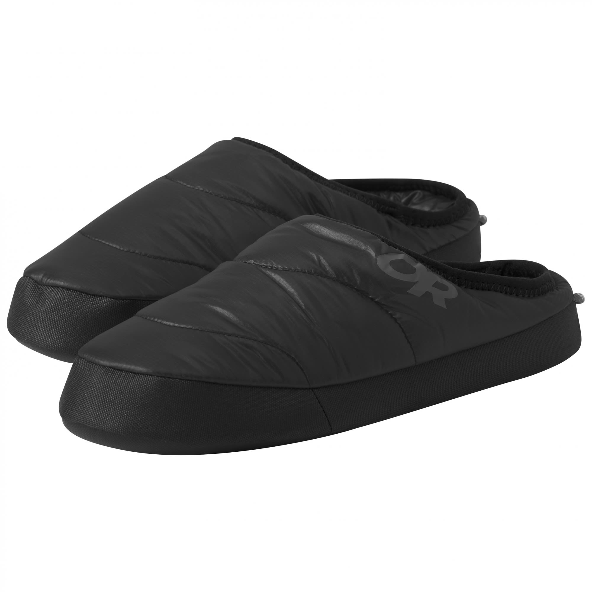 Outdoor Research Tundra Slip-ON Aerogel Booties Schwarz- Female PrimaLoft(R) Winterstiefel und -schuhe- Grsse S - Farbe Black