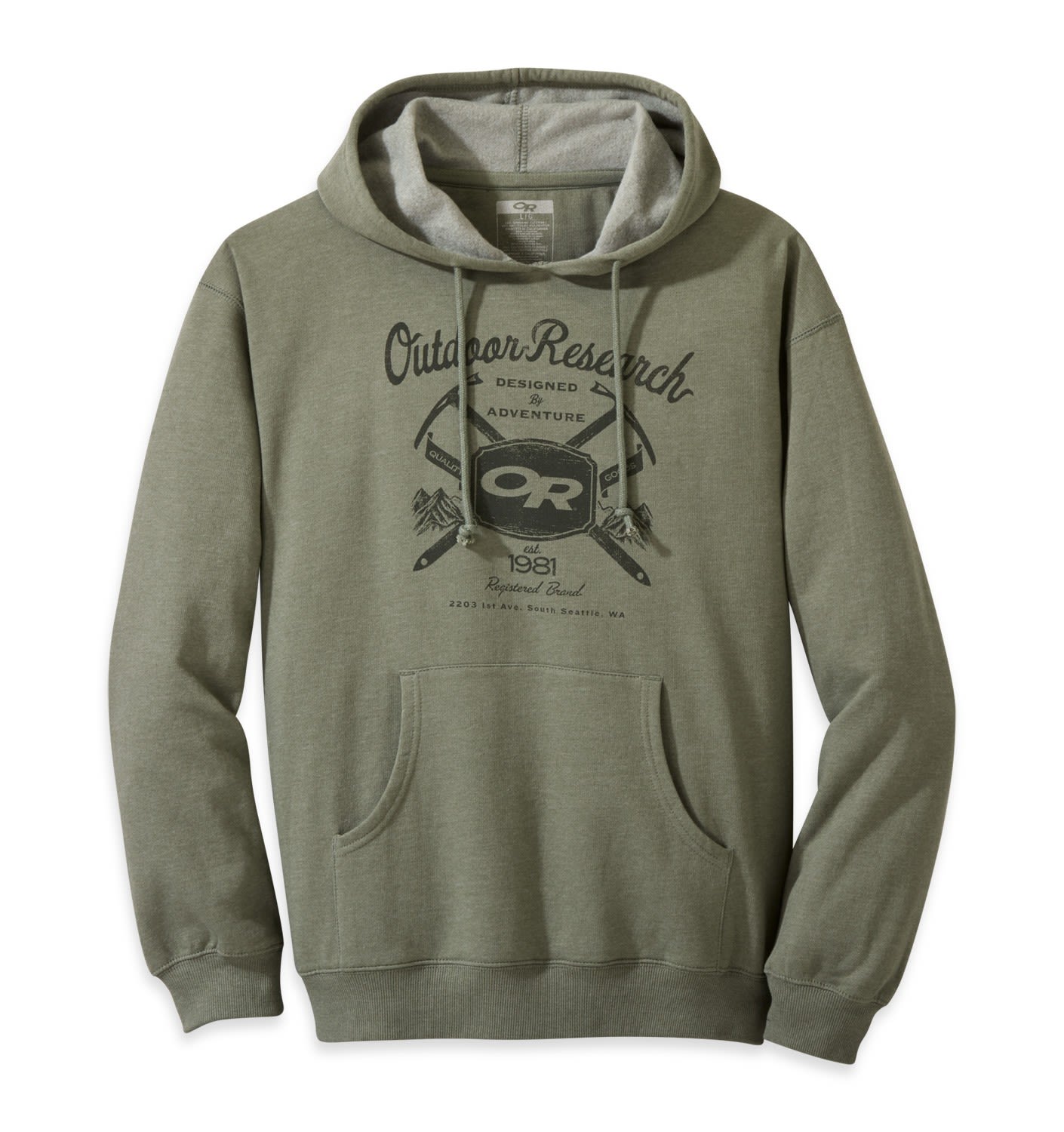 Outdoor Research Vintage Hoody Grn- Male Sweaters und Hoodies- Grsse S - Farbe Sage Green