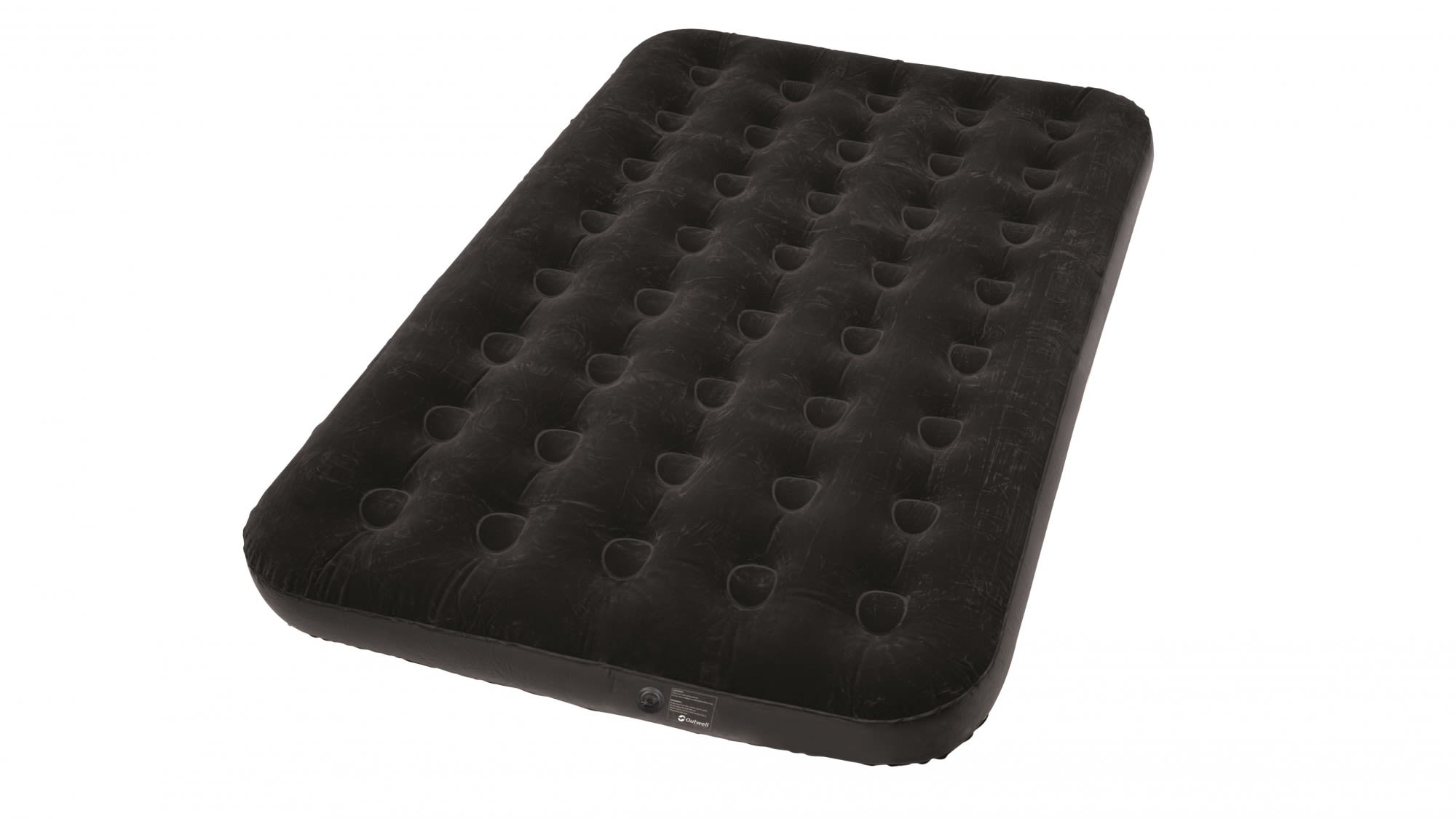 Outwell Flock Classic Double Schwarz- Thermo-Luftmatratzen- Grsse 185 cm - Farbe Black