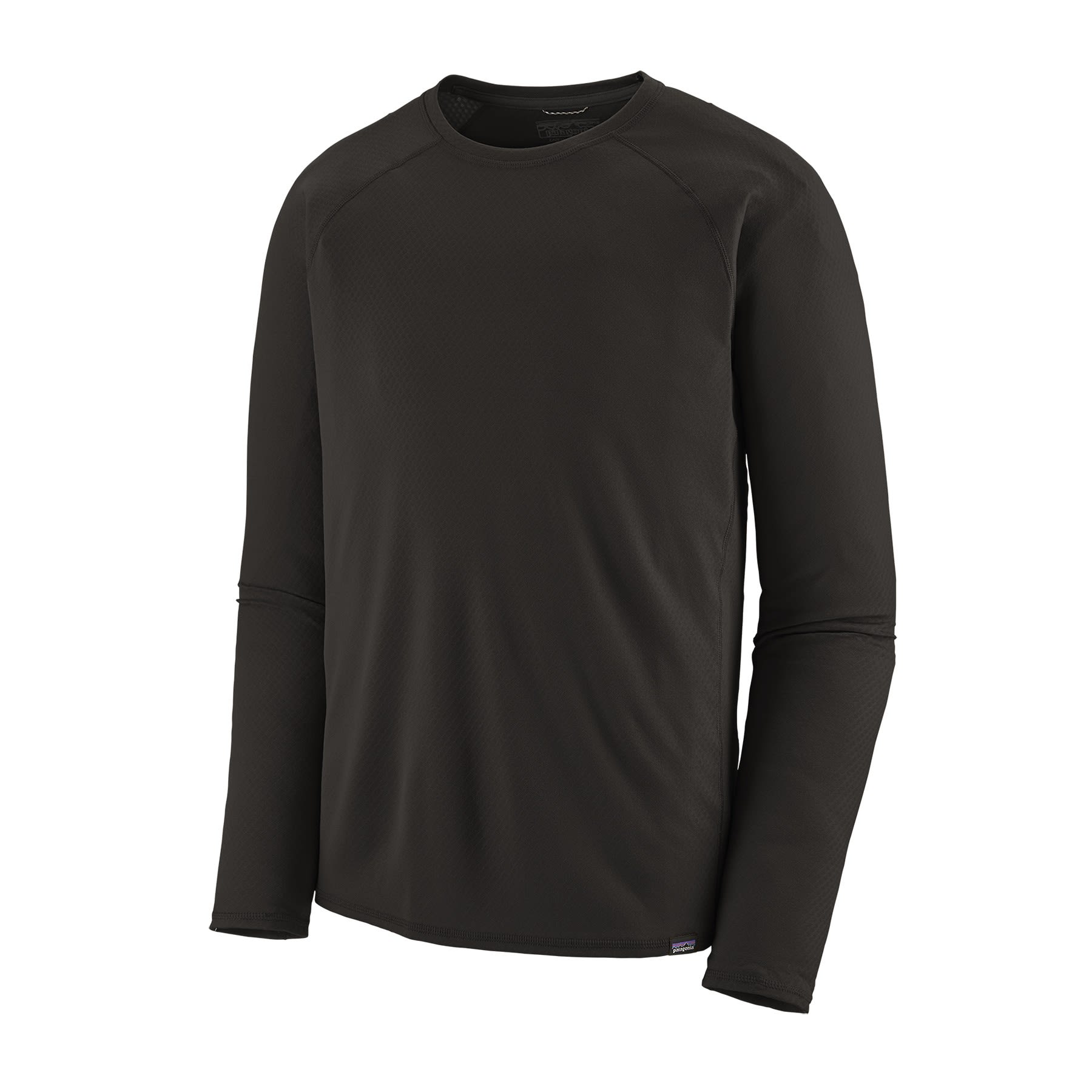 Patagonia Capilene Midweight Crew Schwarz- Male Oberteile- Grsse M - Farbe Black
