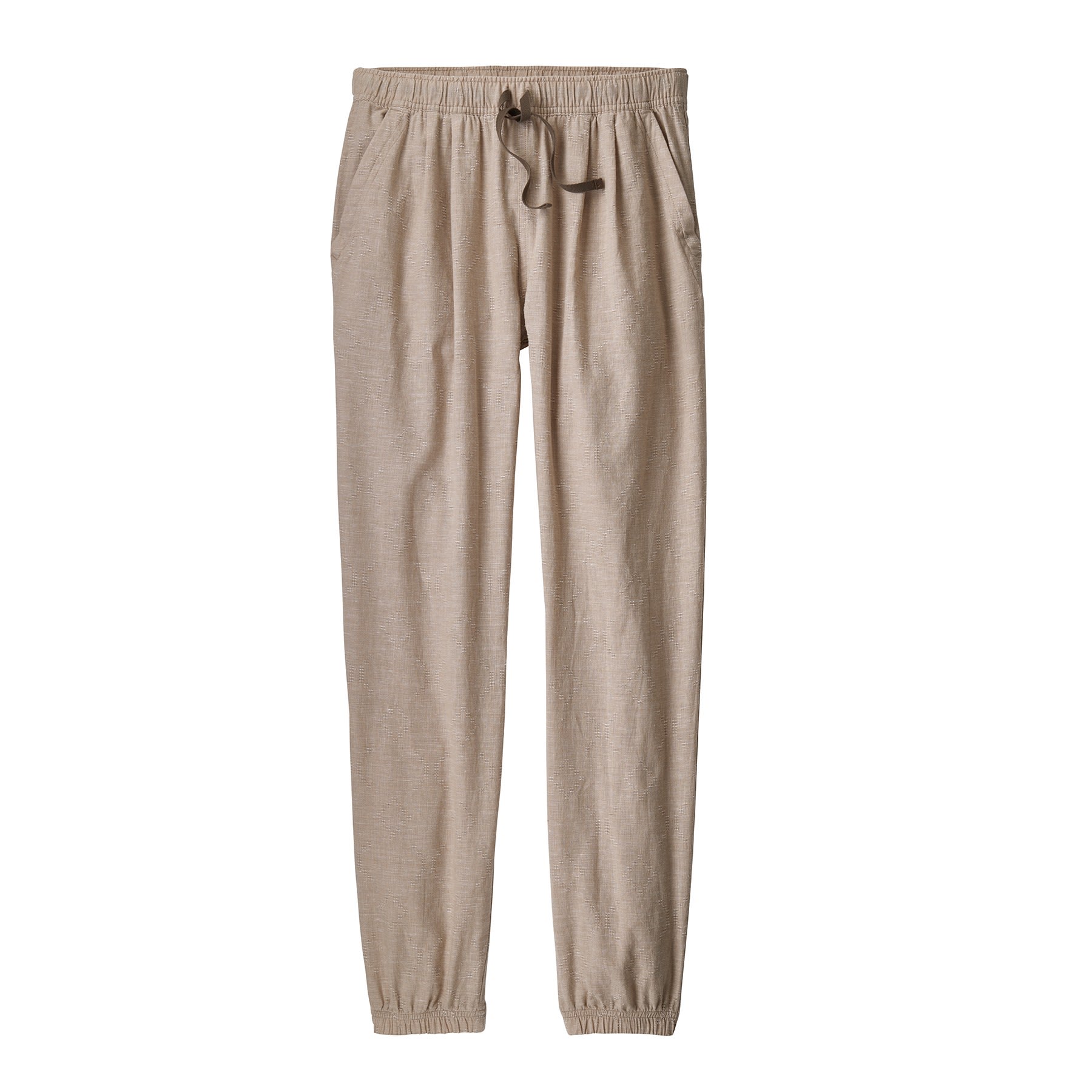 Patagonia Island Hemp Beach Pants Beige- Female Hosen- Grsse XL - Farbe Goshawk Dobby - Dark Pelican