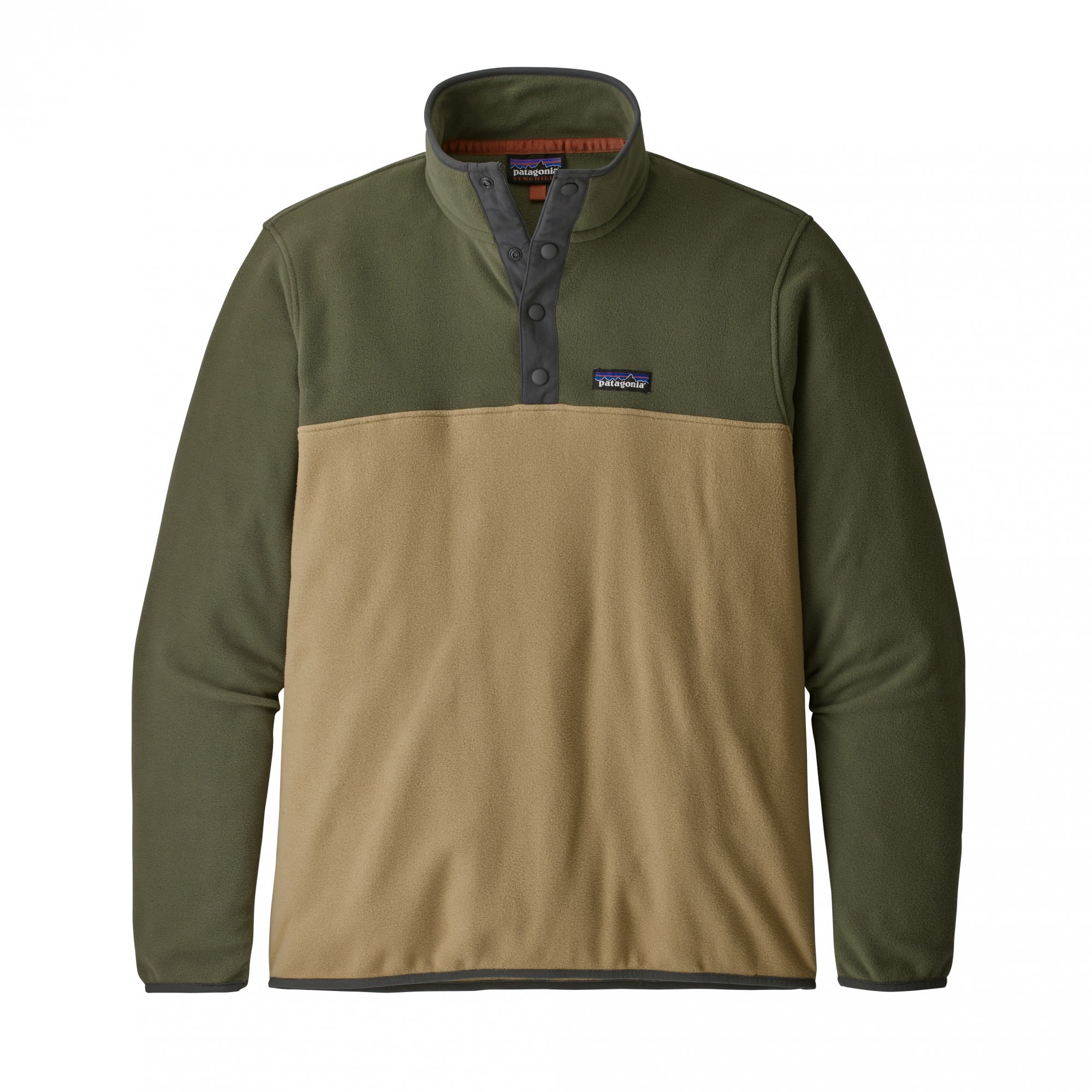 Patagonia Micro D Snap-T Pullover Braun- Male Fleece- und Powerstretch-Pullover- Grsse S - Farbe Classic Tan