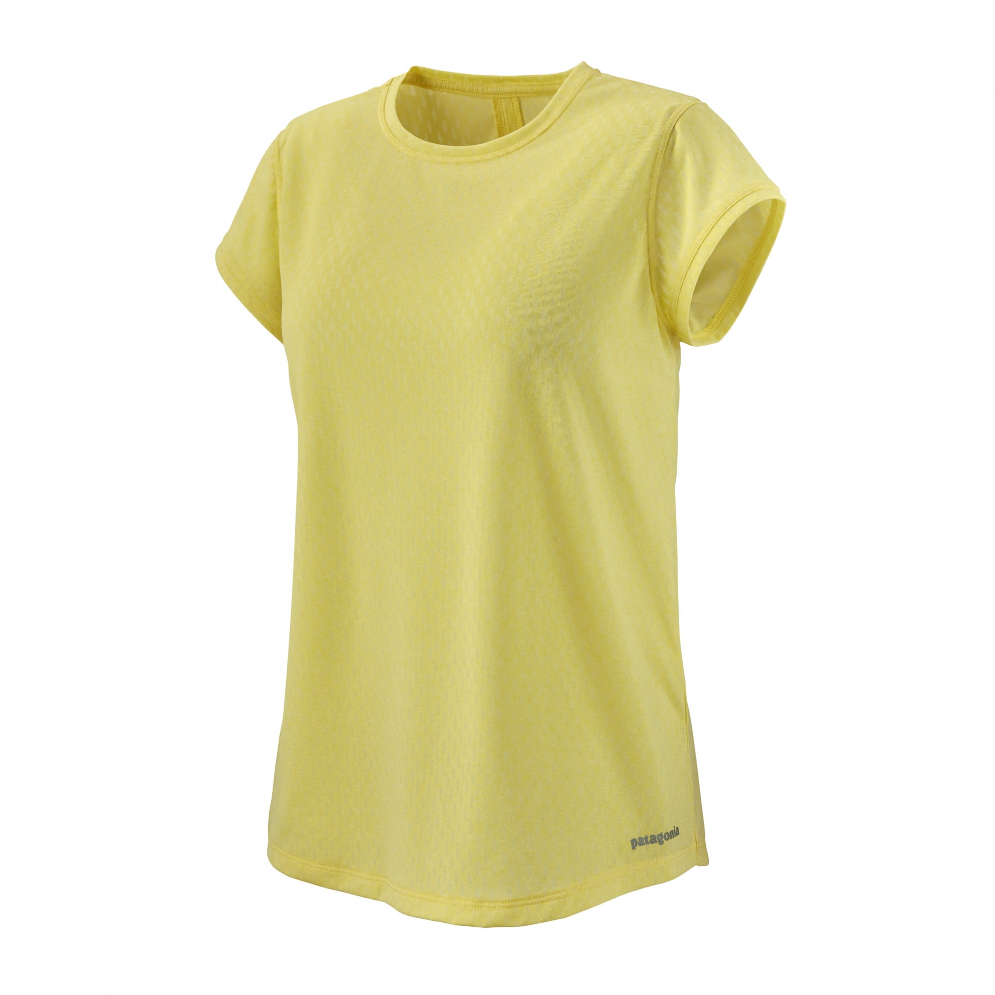 Patagonia Ridge Flow Shirt Gelb- Female Kurzarm-Shirts- Grsse XS - Farbe Pineapple